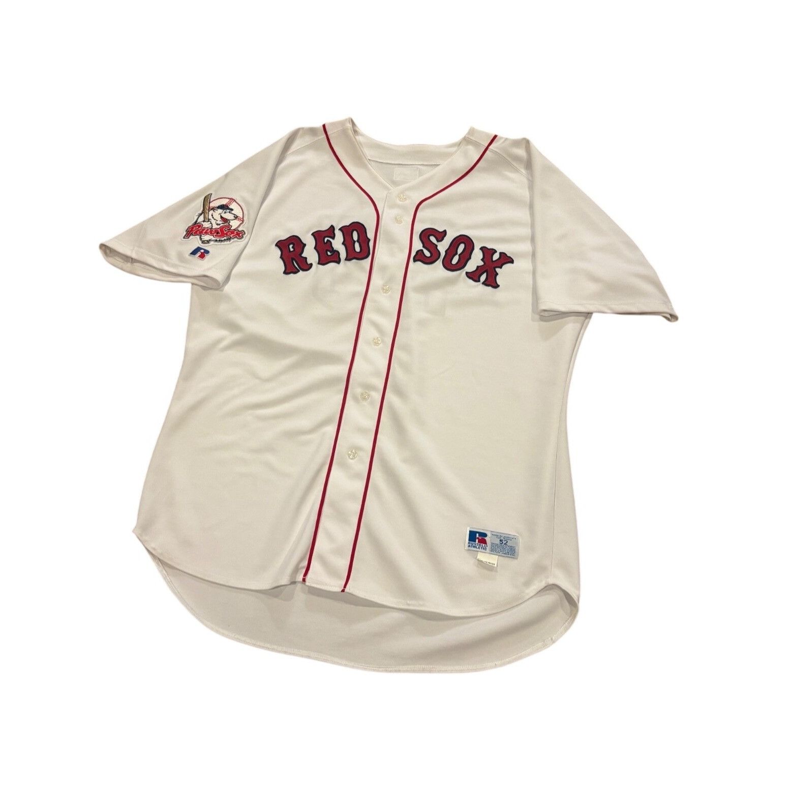 Russell Athletic Game Worn 2003 Pawtucket Red Sox Ryan Rupe #45 Minor League Size US XXL / EU 58 / 5 - 4 Thumbnail