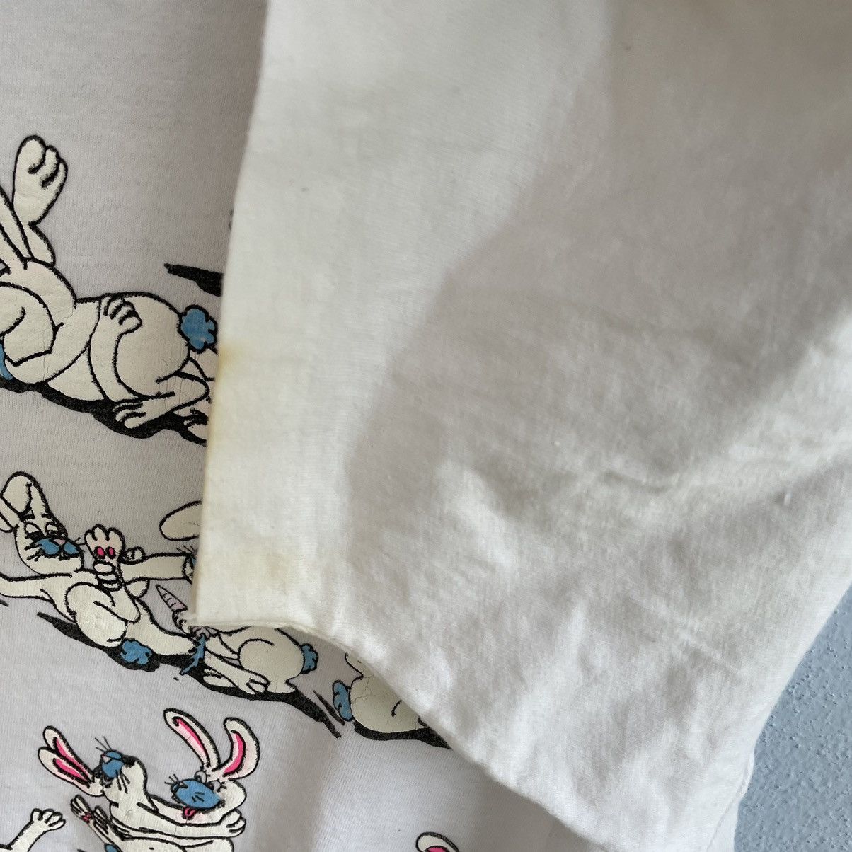 Vintage Vintage 90s all rabbit sex postion big size tshirt Size US XL / EU 56 / 4 - 7 Thumbnail