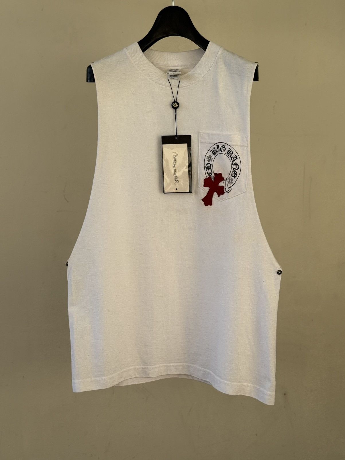 Chrome Hearts Chrome Hearts Red Patch Big Bang Collaboration Limited Edition Tank Top Size US M / EU 48-50 / 2 - 1 Thumbnail