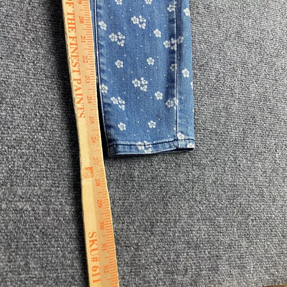 Free People Free People Jeans Women's W 25 Denim Floral Distressed Size 25" / US 0 / IT 36 - 5 Thumbnail