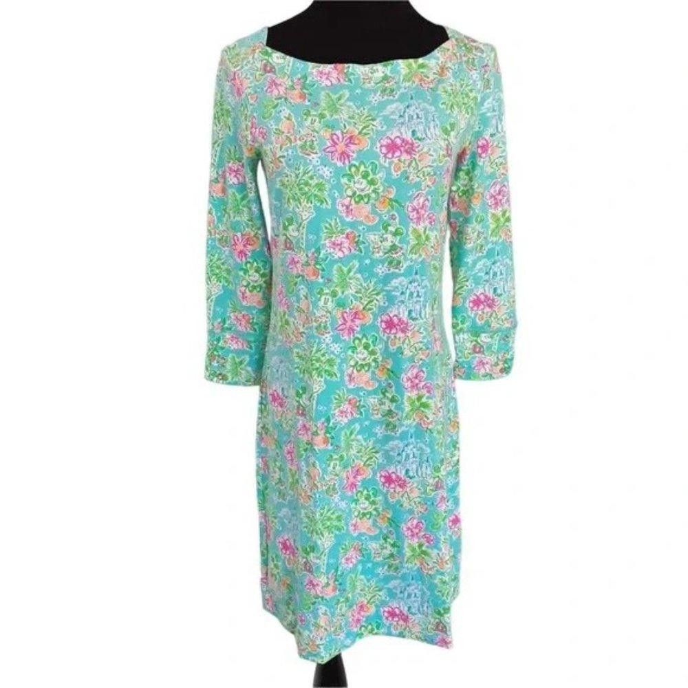 Other Lilly Pulitzer Lilly Loves Disney Sophie Dress 3/4 Sleeve Size L / US 10 / IT 46 - 8 Thumbnail