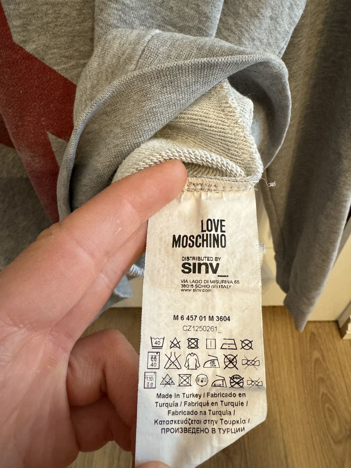 Moschino Love Moschino Peace ☮️ big logo vintage Size US L / EU 52-54 / 3 - 6 Thumbnail