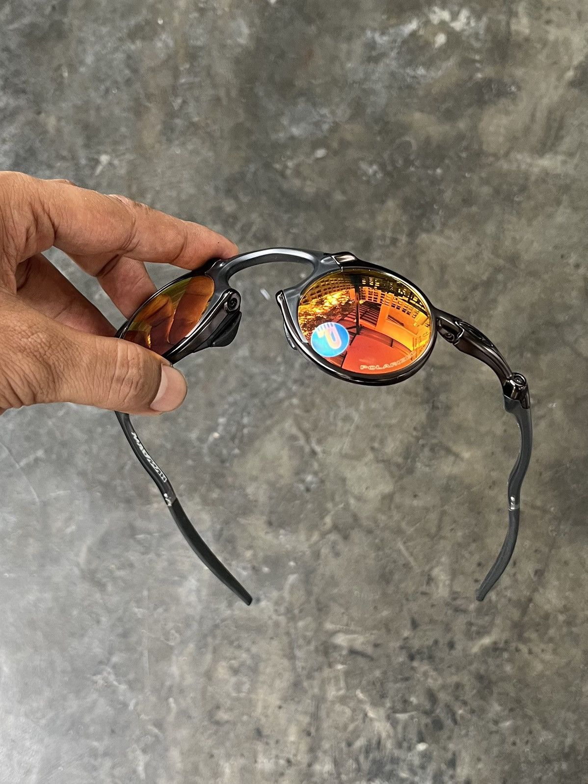 Oakley Oakley Madman Dark carbon / Ruby Polarized Size ONE SIZE - 3 Thumbnail