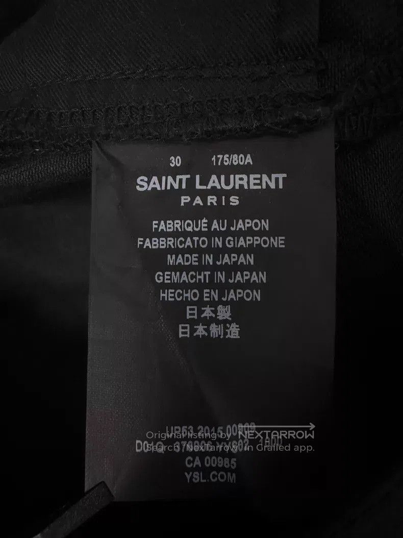 Saint Laurent Paris Saint Laurent Paris Black Basic Denim Pants i Size US 32 / EU 48 - 5 Thumbnail