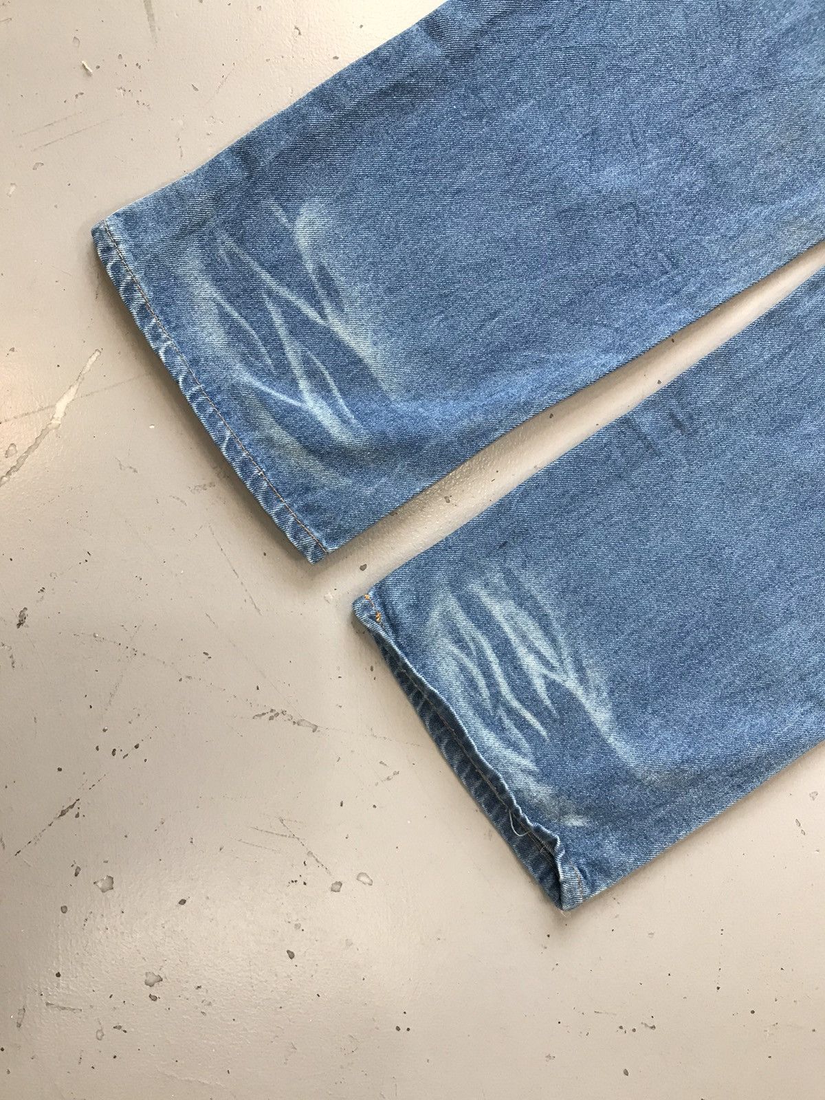Japanese Brand × Vintage Vintage ape seagull star ⭐️ printed denim Size US 33 - 9 Thumbnail