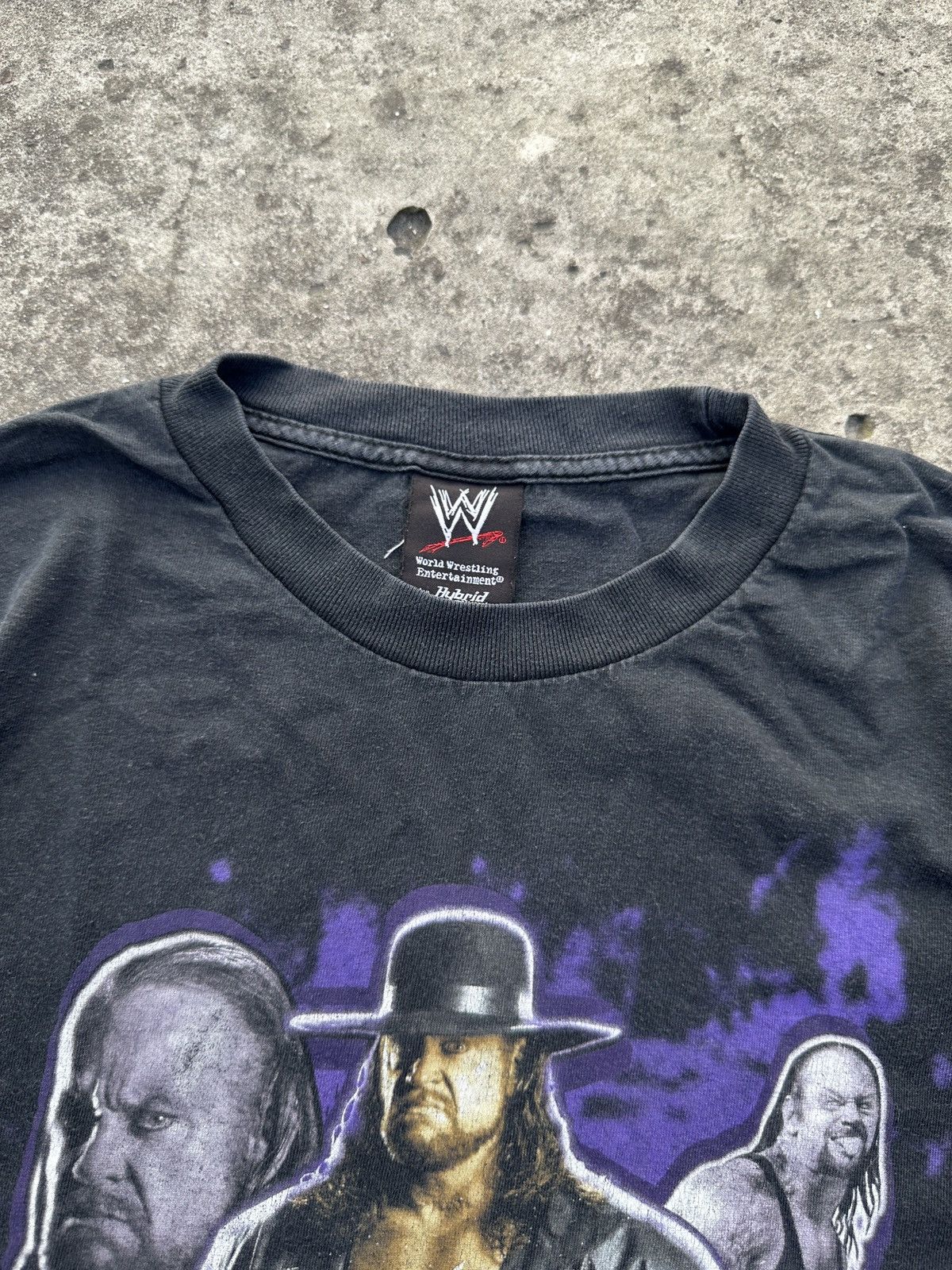 WWE Vintage WWE Undertaker 2007 Logo T-shirt USA Rare Resling XL Size US XL / EU 56 / 4 - 3 Thumbnail