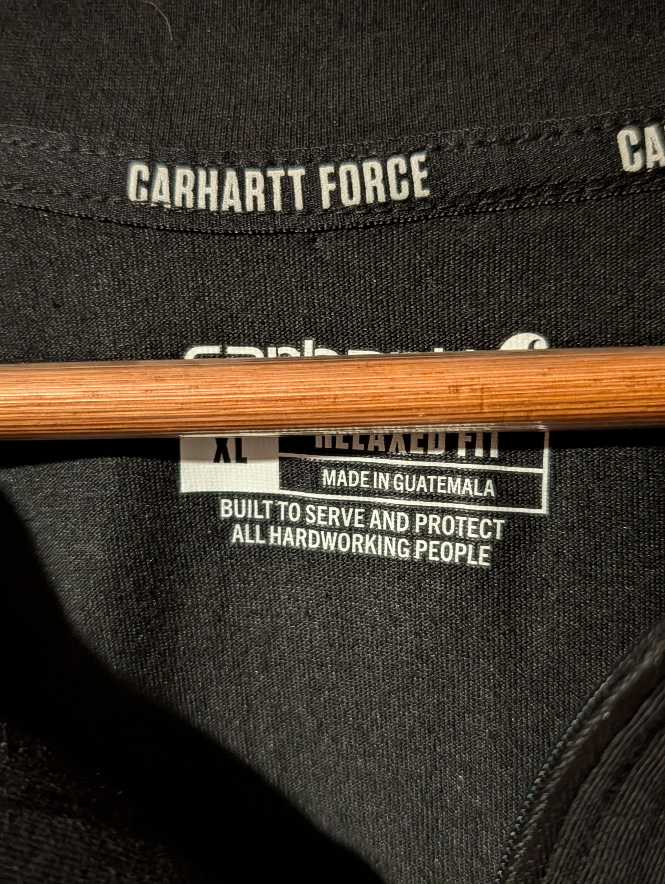 Carhartt Carhartt Force Relaxed Fit 1/4 Zip Pocket Pullover Workwear Size US XL / EU 56 / 4 - 4 Thumbnail