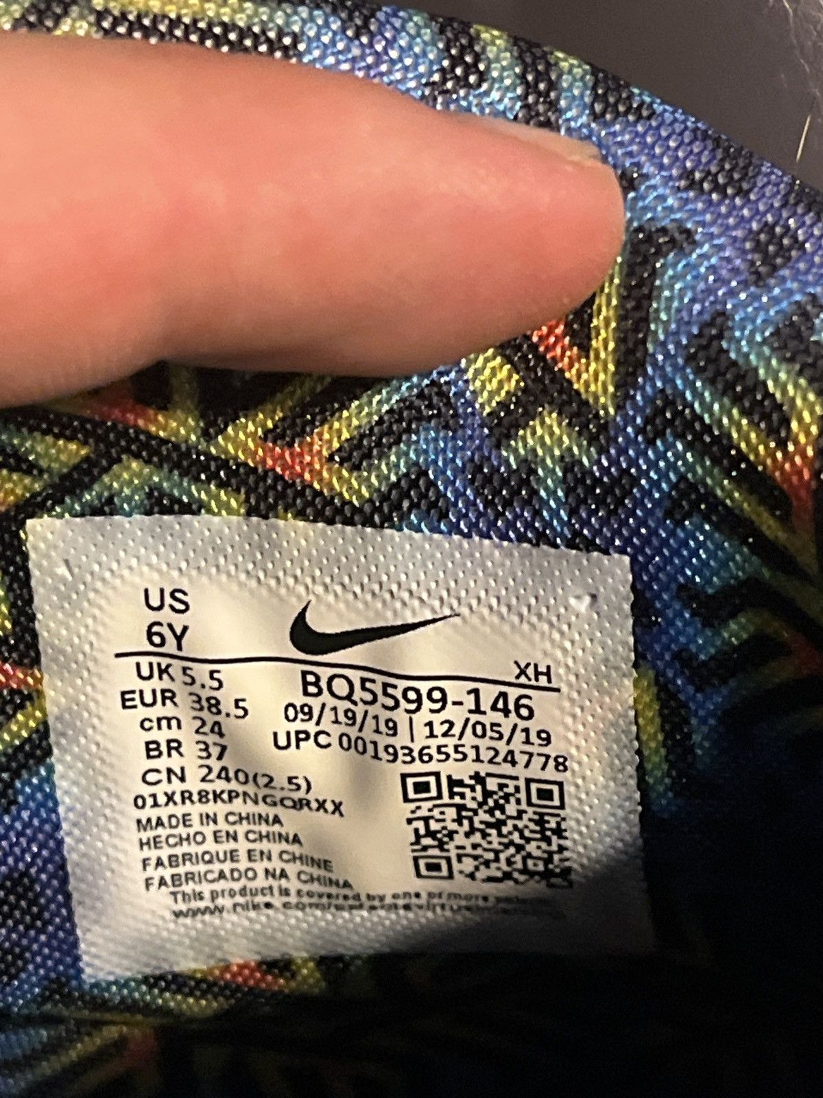 Nike Kyrie 6 White Sapphire Size US 6 / EU 39 - 8 Thumbnail