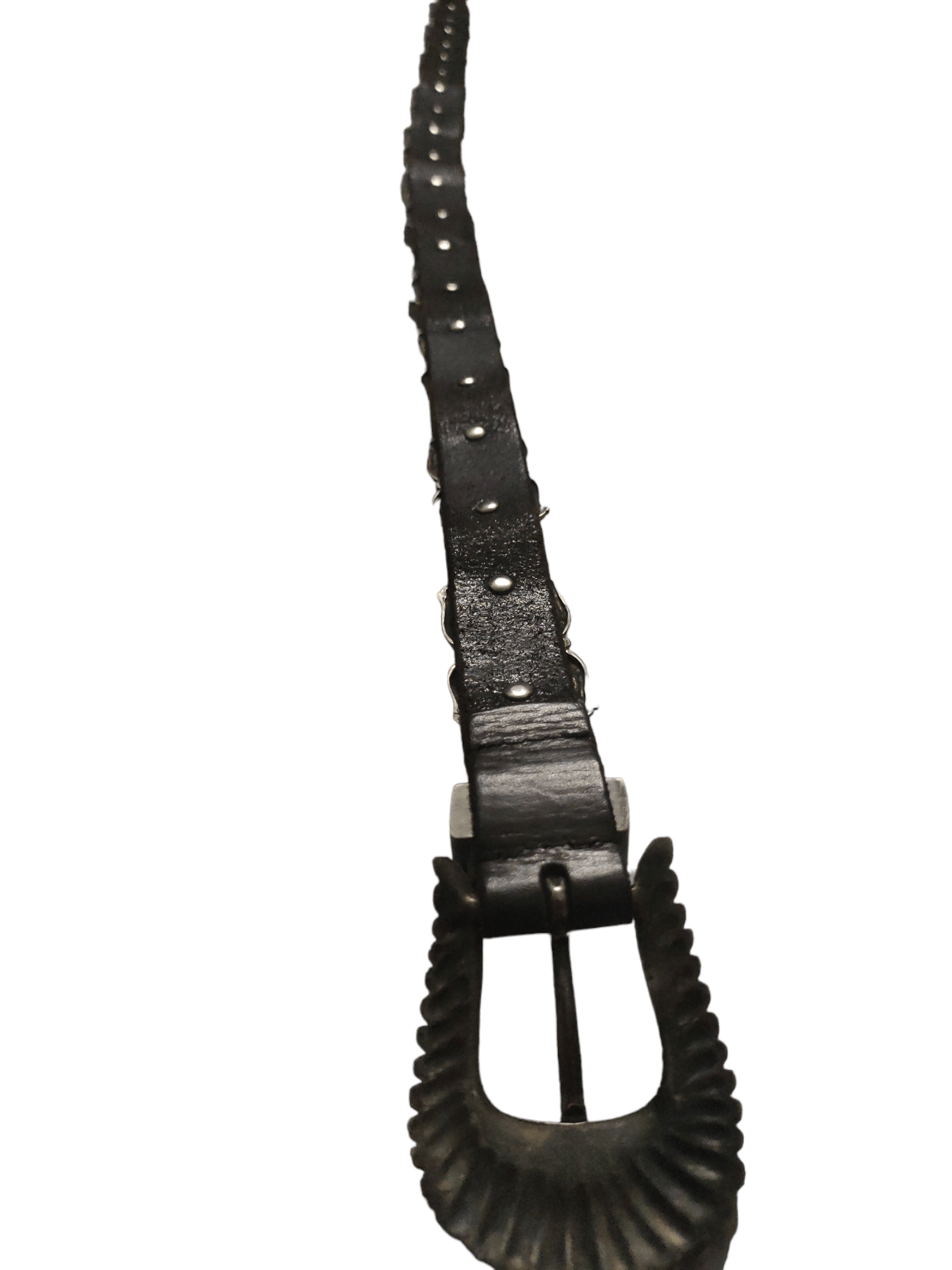 Handmade 🔥Hott Item🔥Navajo Leather Belt Studded by Moussy Size 34 - 8 Thumbnail