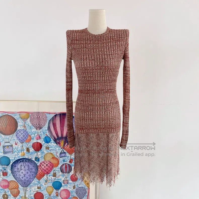 Dior Dior Striped knitted dress Size XS / US 0-2 / IT 36-38 - 1 Thumbnail