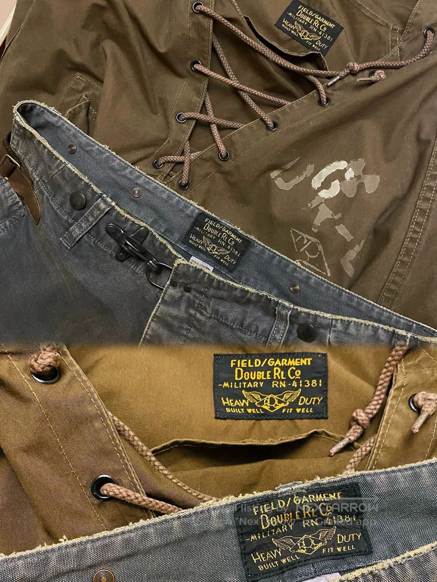 Other vintage double rl military style cargo pants. Size US 32 / EU 48 - 3 Thumbnail