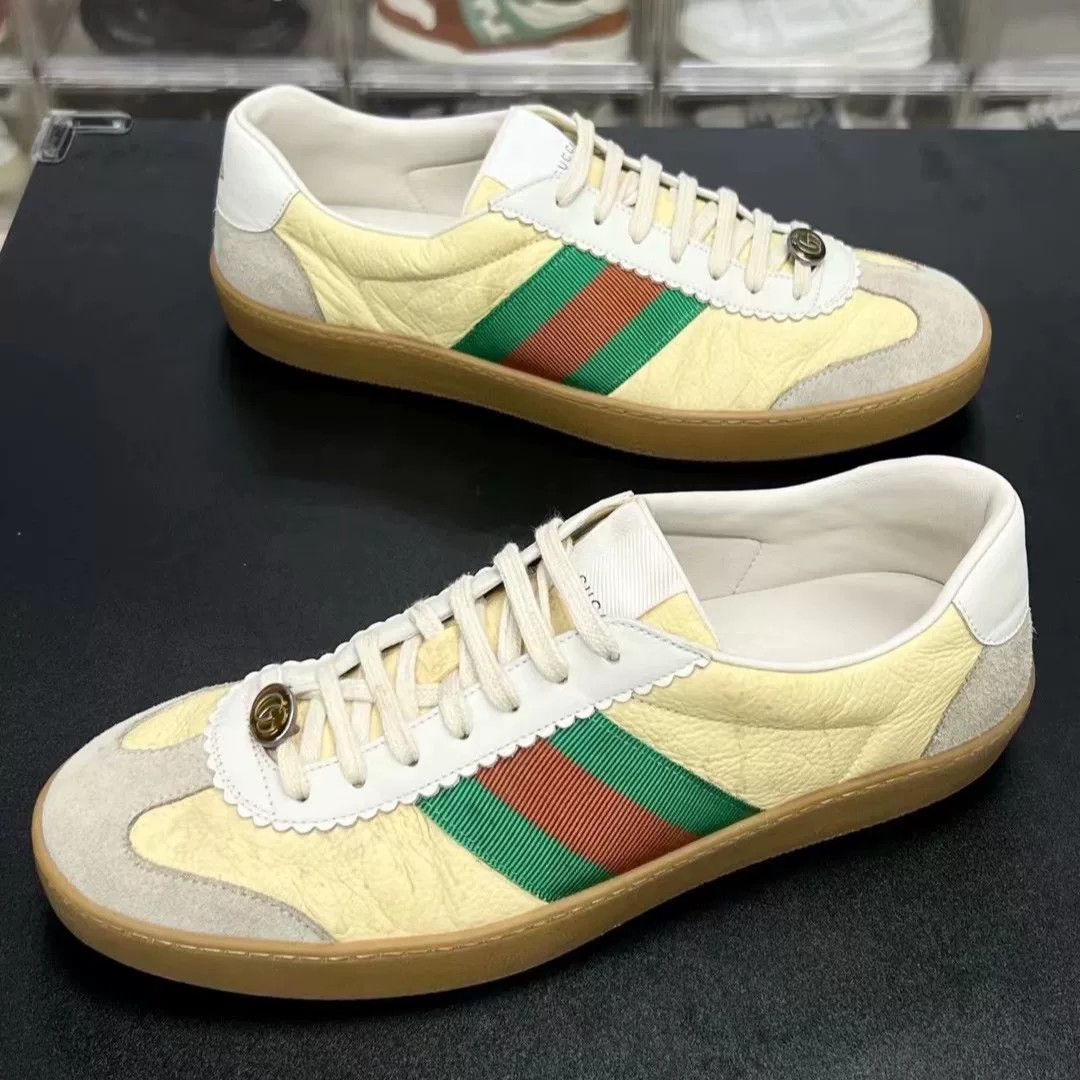 Gucci Gucci Green Shoes Low Top High Top Size US S / EU 44-46 / 1 - 1 Thumbnail