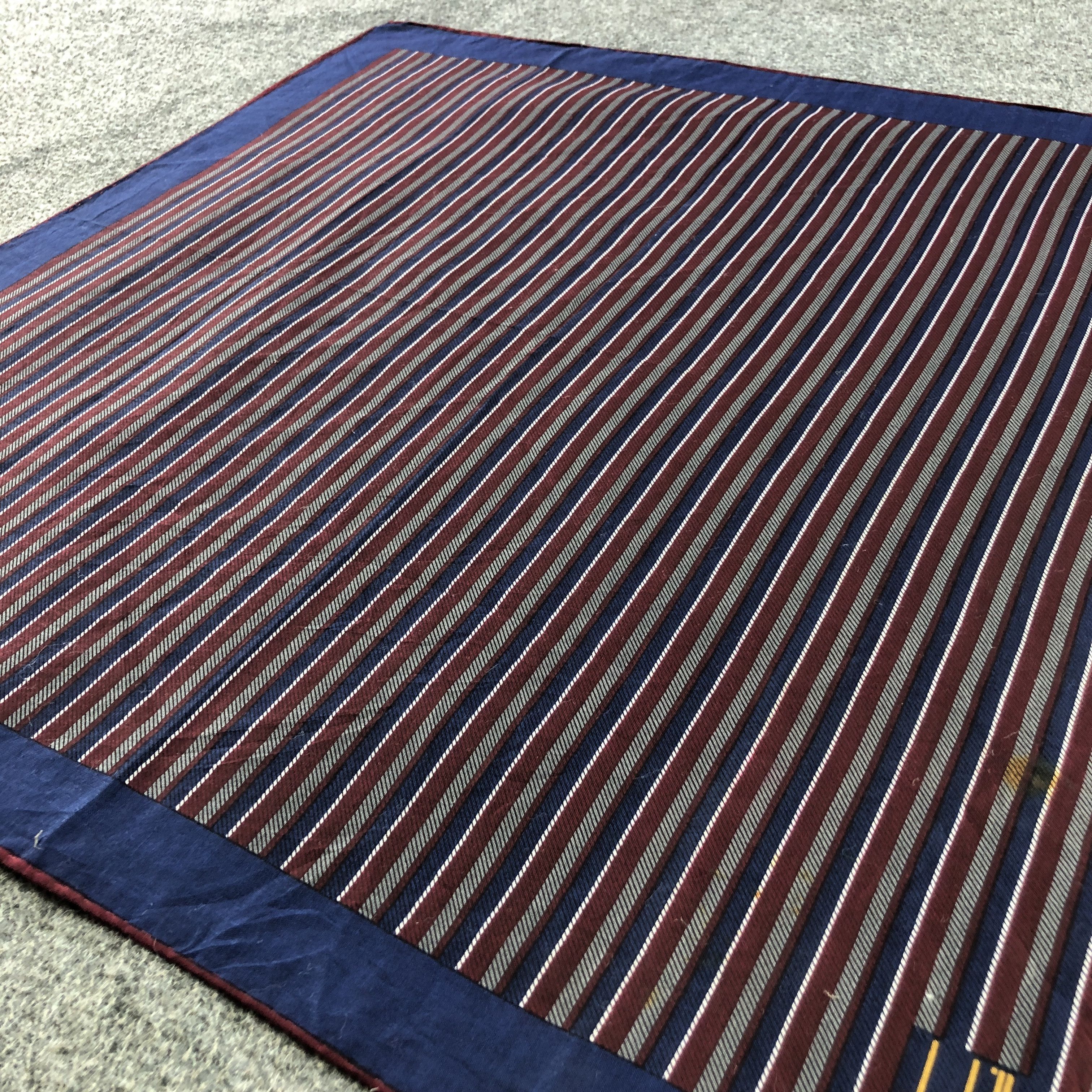 Alfred Dunhill × Vintage Dunhill Handkerchief Neckerchief Bandana H2478 Size ONE SIZE - 3 Thumbnail