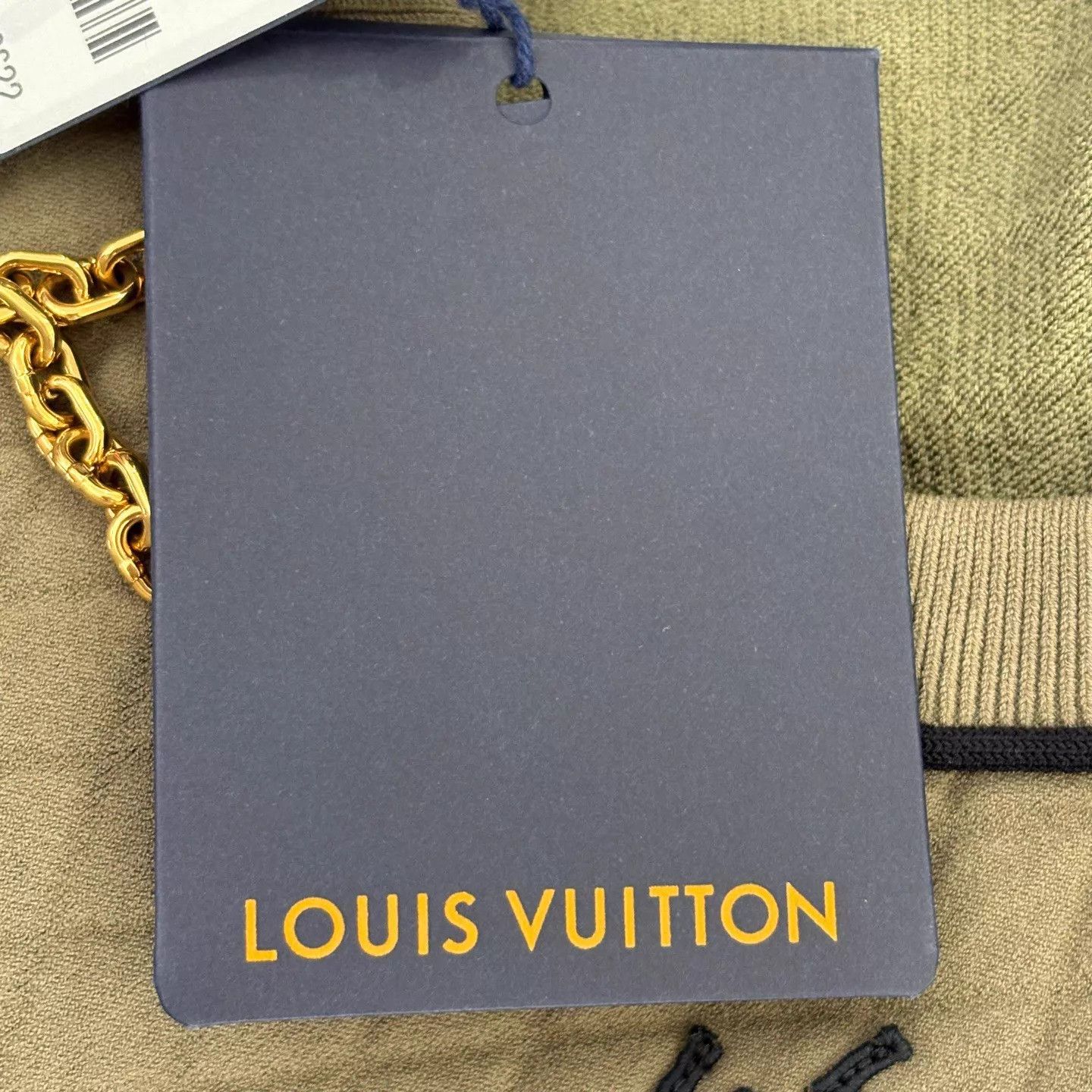 Louis Vuitton LV 24ss olive green sleeveless dress chain logo new Size M / US 6-8 / IT 42-44 - 8 Thumbnail