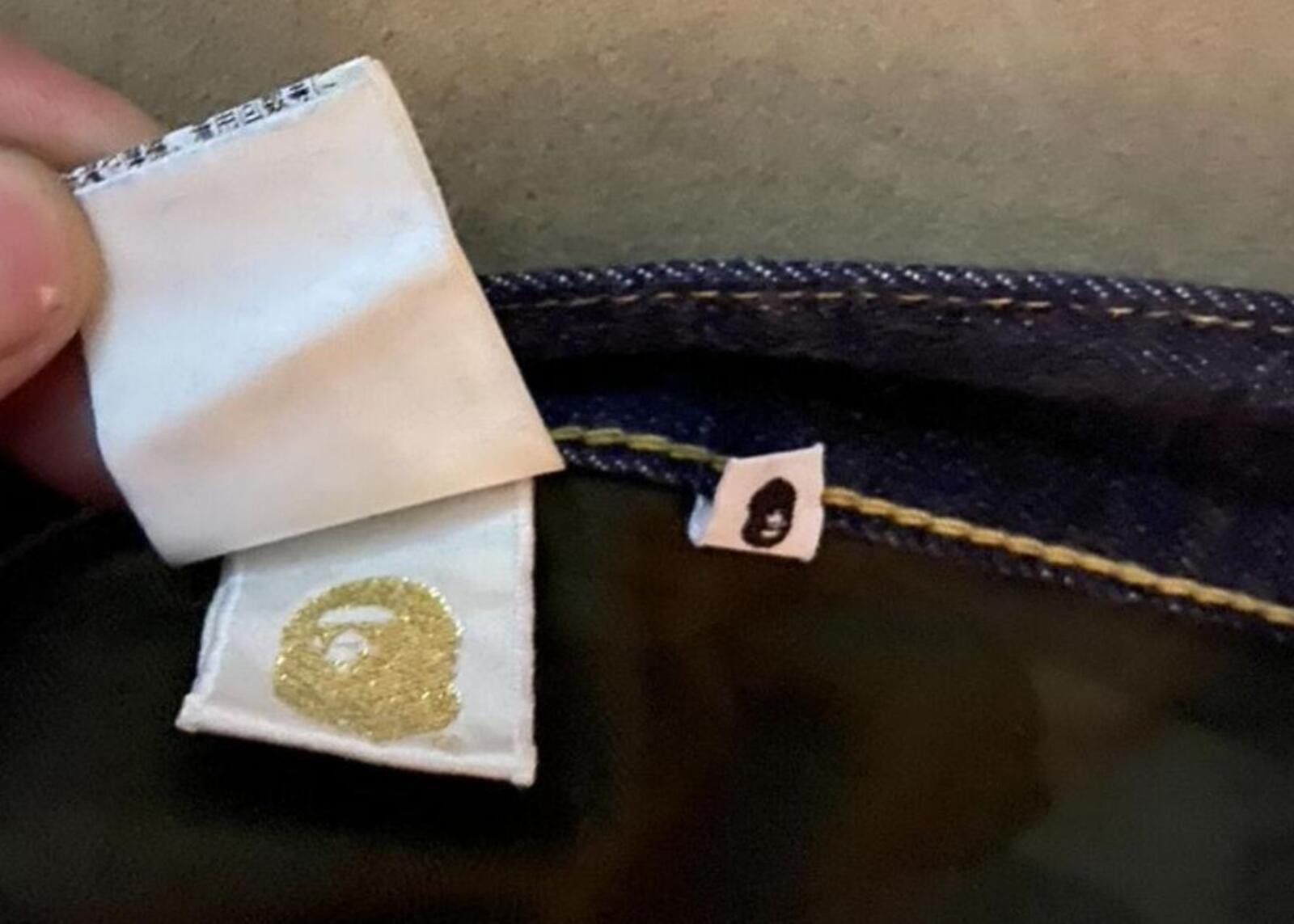 Other BAPE x Baby Milo All Over Patter Selvedge Jeans XL 38x32 Size US 38 / EU 54 - 9 Thumbnail