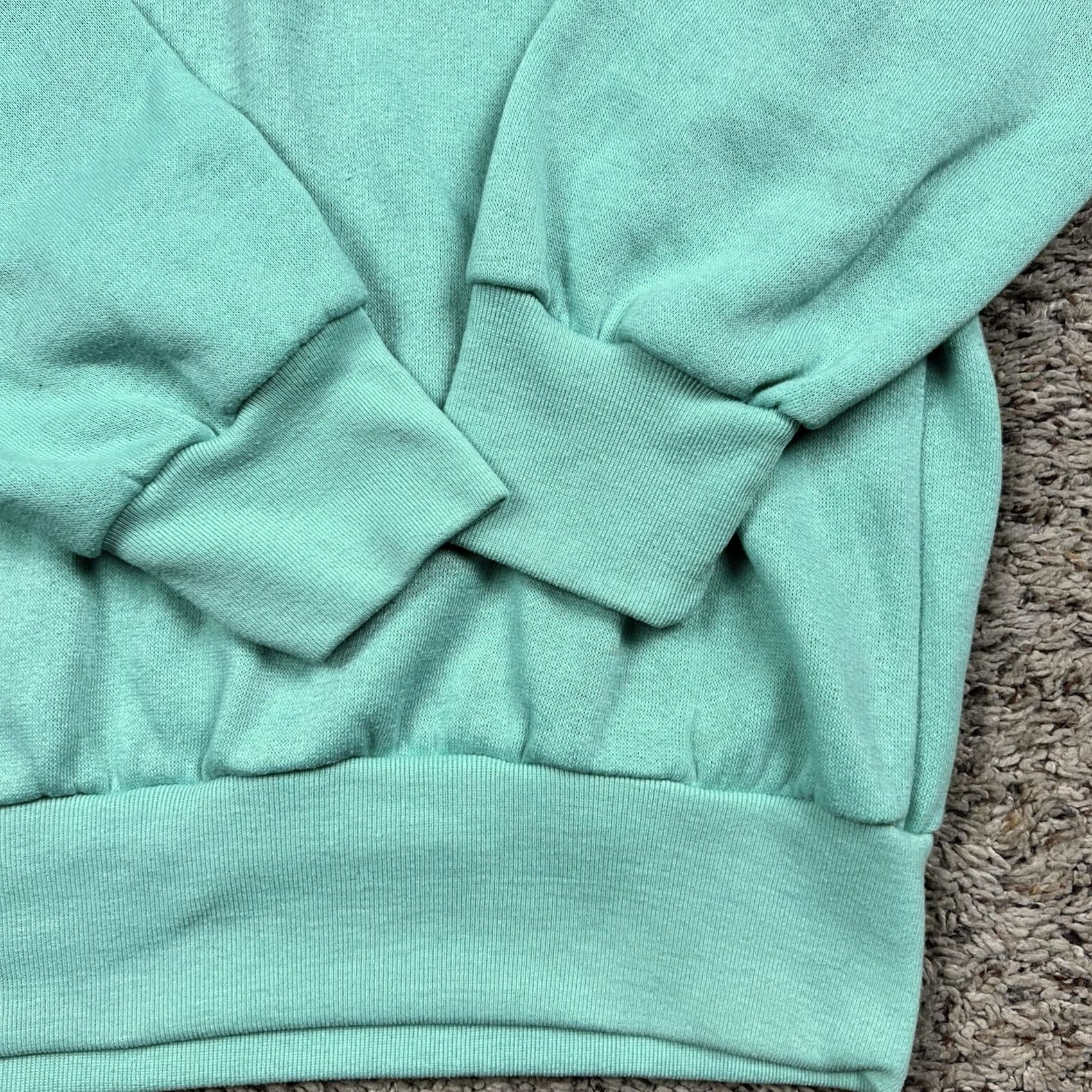 McGregor VINTAGE McGregor Sweatshirt Logo Graphic Gusset Crewneck Womens XL Teal 90s Activewear Classic" Size XL / US 12-14 / IT 48-50 - 5 Thumbnail