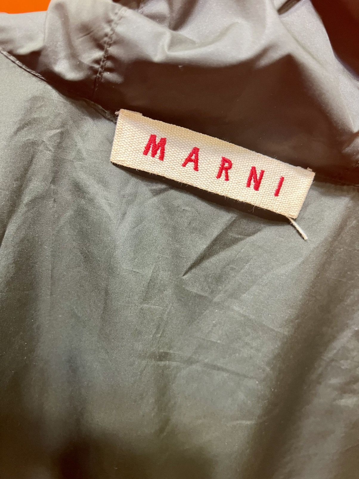 Marni MARNI rainproof oversized hoodie, f/w 2018 Size US L / EU 52-54 / 3 - 3 Thumbnail