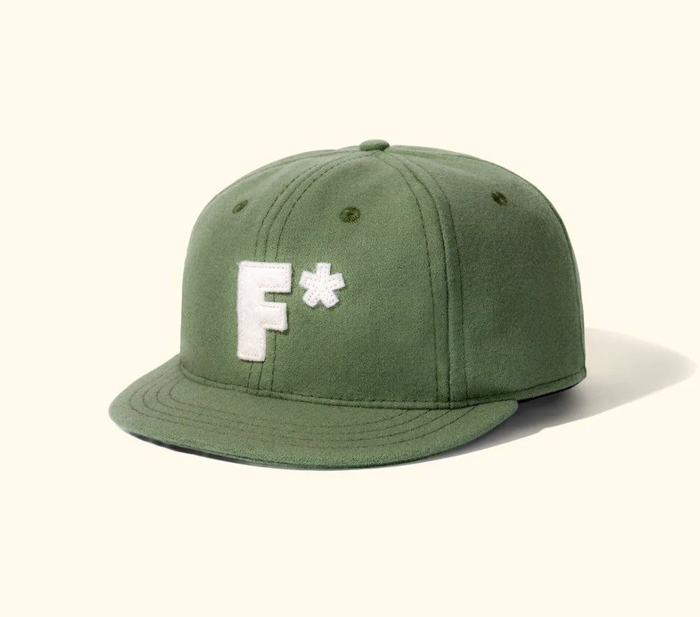 Pre-owned Golf Le Fleur F Fitted Cap In Green