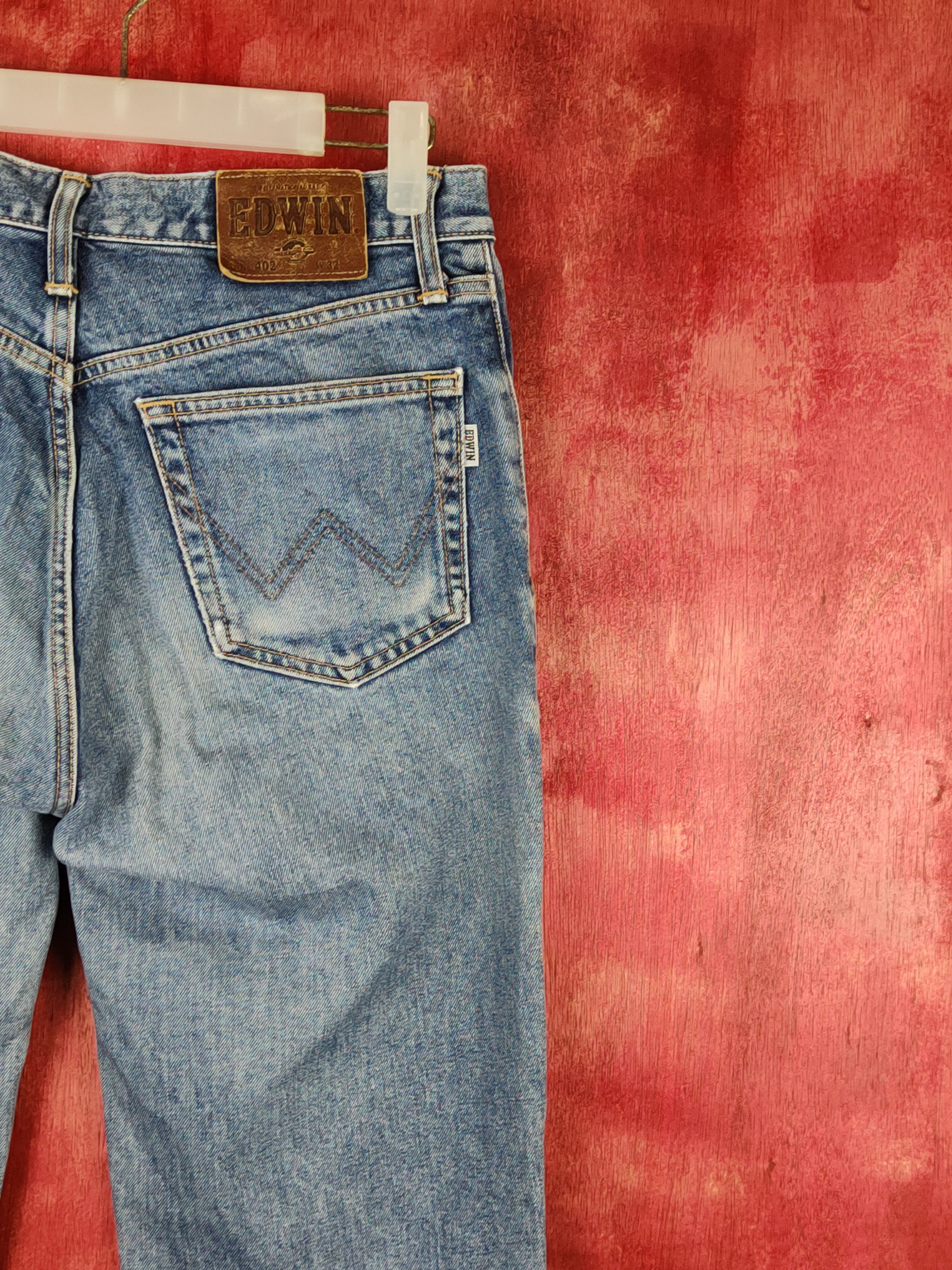 Edwin Edwin Blue Faded Distressed Ripped Jeans #S1700 Size US 30 / EU 46 - 12 Thumbnail