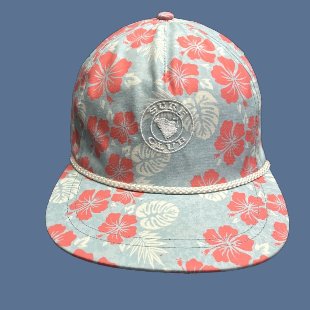 Imperial Imperial Surf Golf And Beach Club Floral Cap Adjustable Men One Size Multicolor Baseball Cap Beach Theme, North Myrtle Beach Size ONE SIZE - 1 Thumbnail