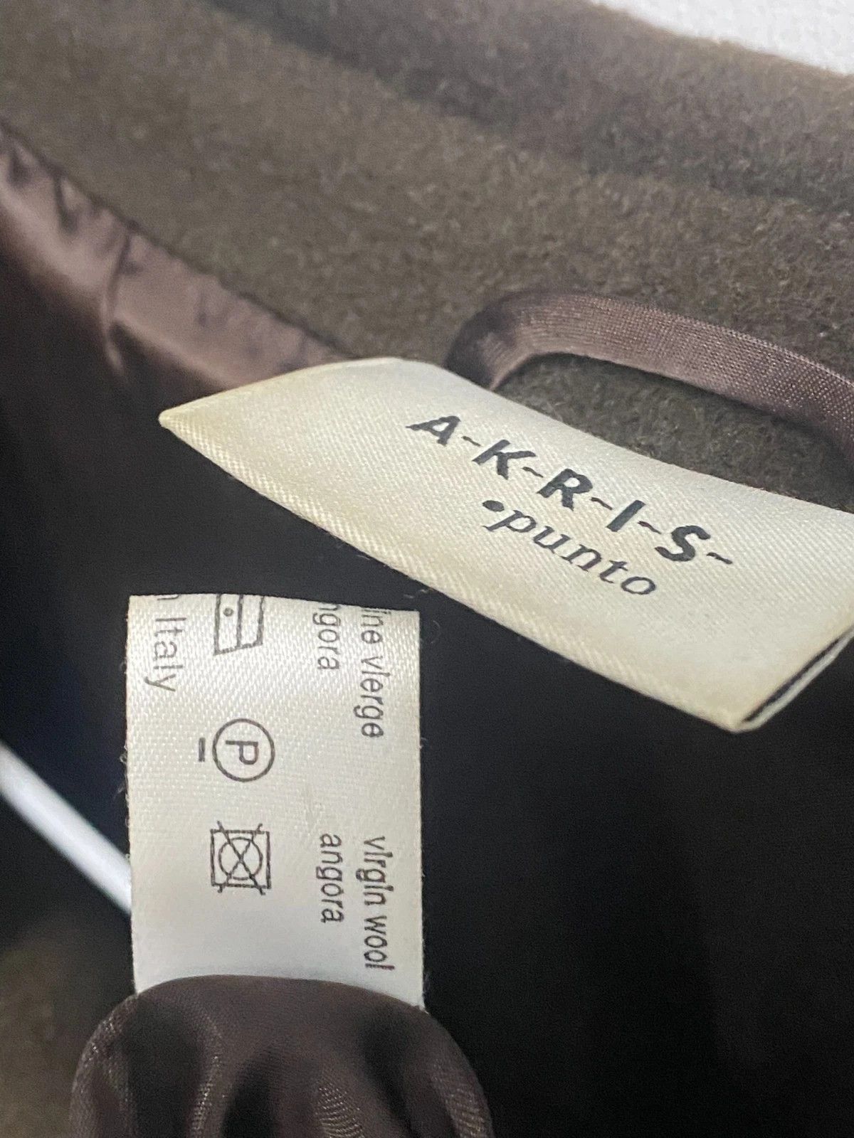 Akris Akris Punto Brown Women’s Wool Coat Jacket Size L / US 10 / IT 46 - 5 Thumbnail