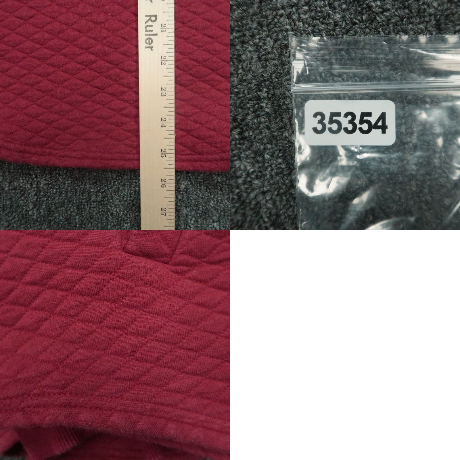 Vintage Barstool Sports Hoodie Mens L Red Barstool Sports Pullover Knit Quilted Hooded Pockets Winter Hoodie Mens Red Barstool Sports Size US L / EU 52-54 / 3 - 8 Thumbnail