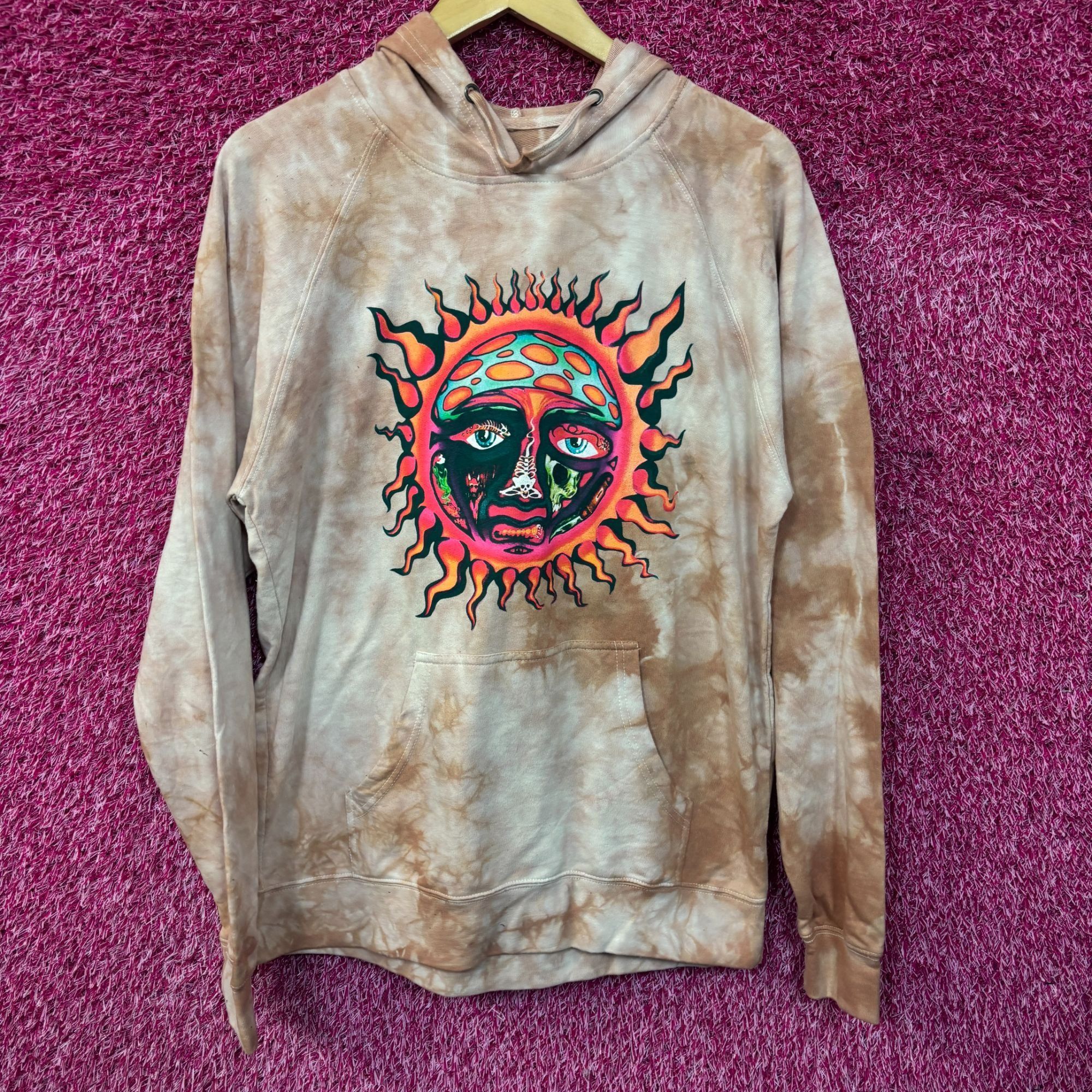 Sublime Sublime Sun 1995 Summer Tour Tie Dye Ska Rock Band Hoodie M Size US M / EU 48-50 / 2 - 1 Thumbnail