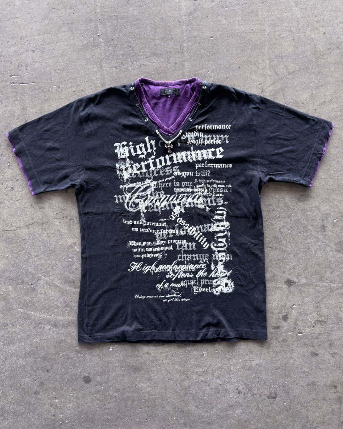Japanese Brand Callina Necklare Poem Shirt Size US XL / EU 56 / 4 - 1 Thumbnail