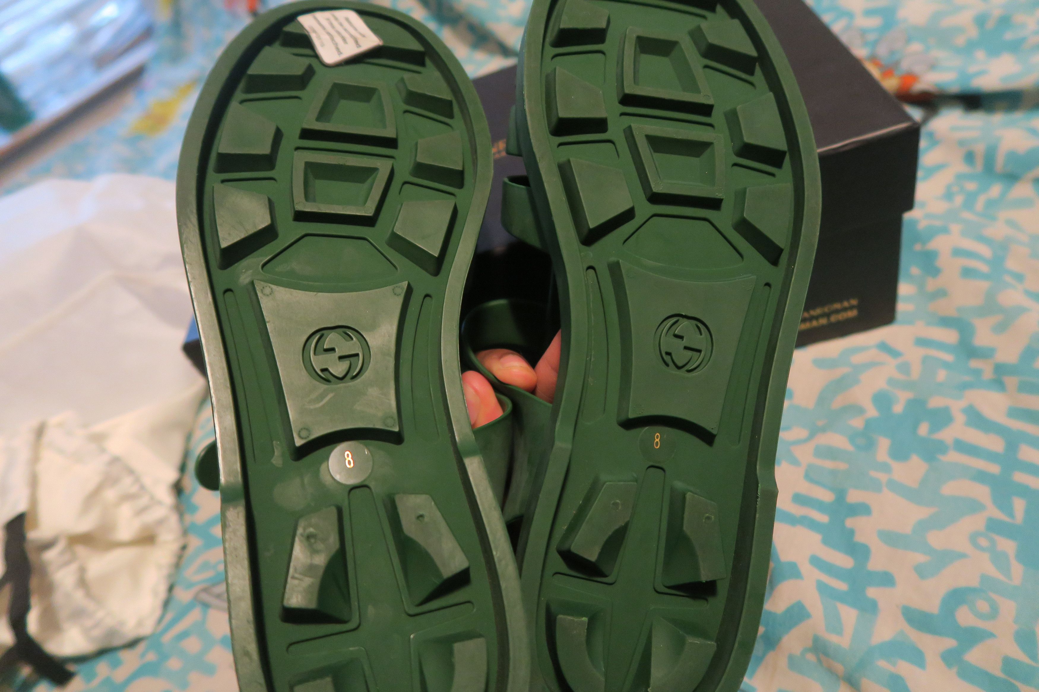 Gucci Gucci Double G Logo Rubber Fisherman Buckle Sandals Men's 8 Size US 8 / EU 41 - 7 Thumbnail