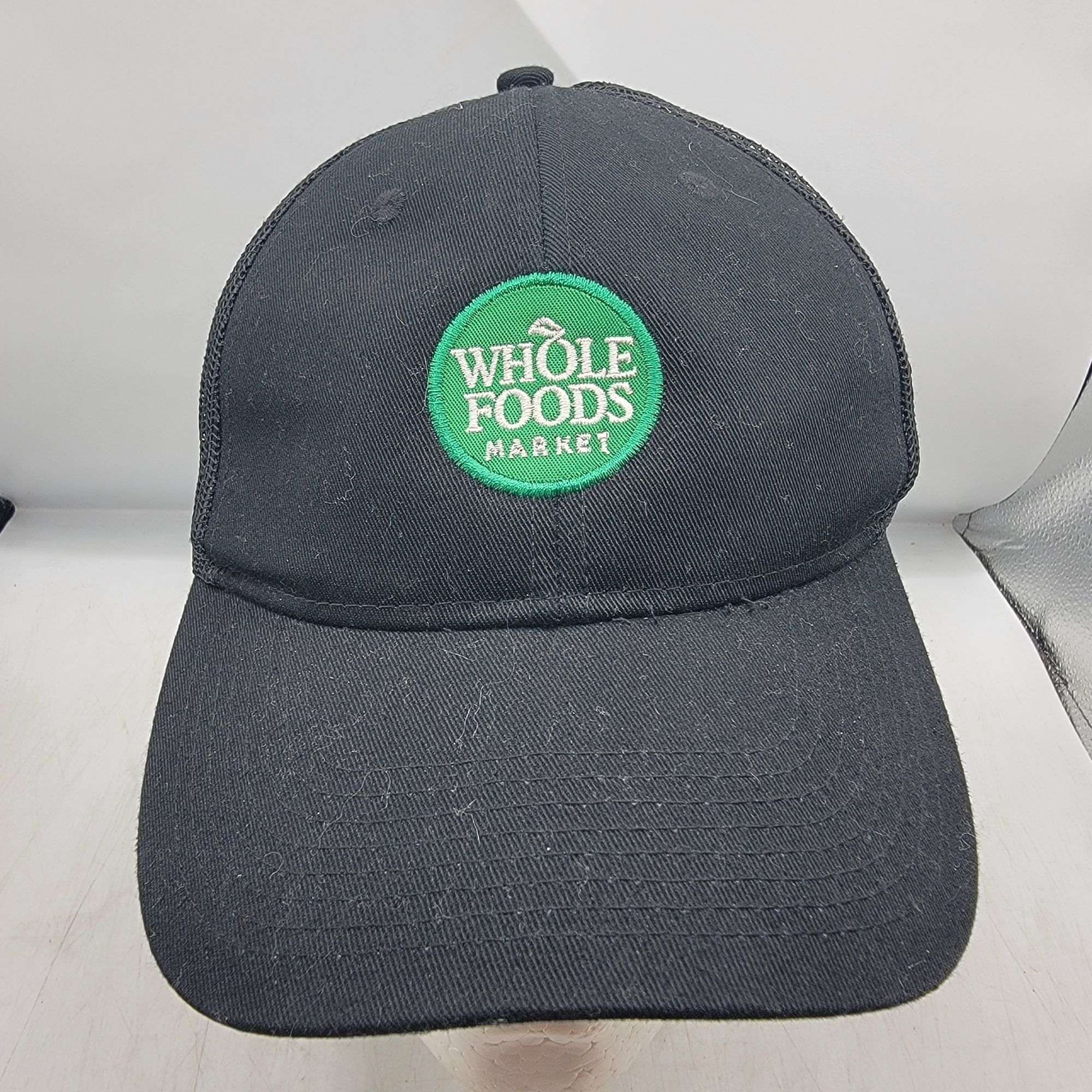 Port Authority Whole Foods Market Black Green Trucker Hat Work Wear Casual Size ONE SIZE - 1 Thumbnail