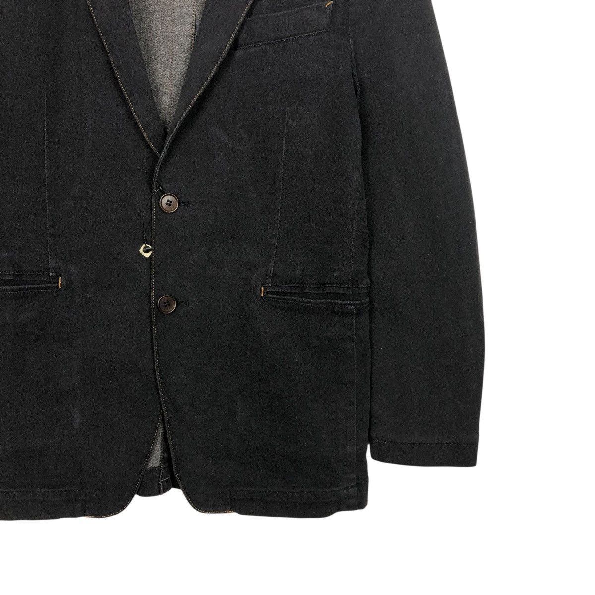 Yohji Yamamoto 🔥VINTAGE DENIM CHORE WORKER JACKET AAR YOHJI YAMAMOTO Size US M / EU 48-50 / 2 - 7 Thumbnail