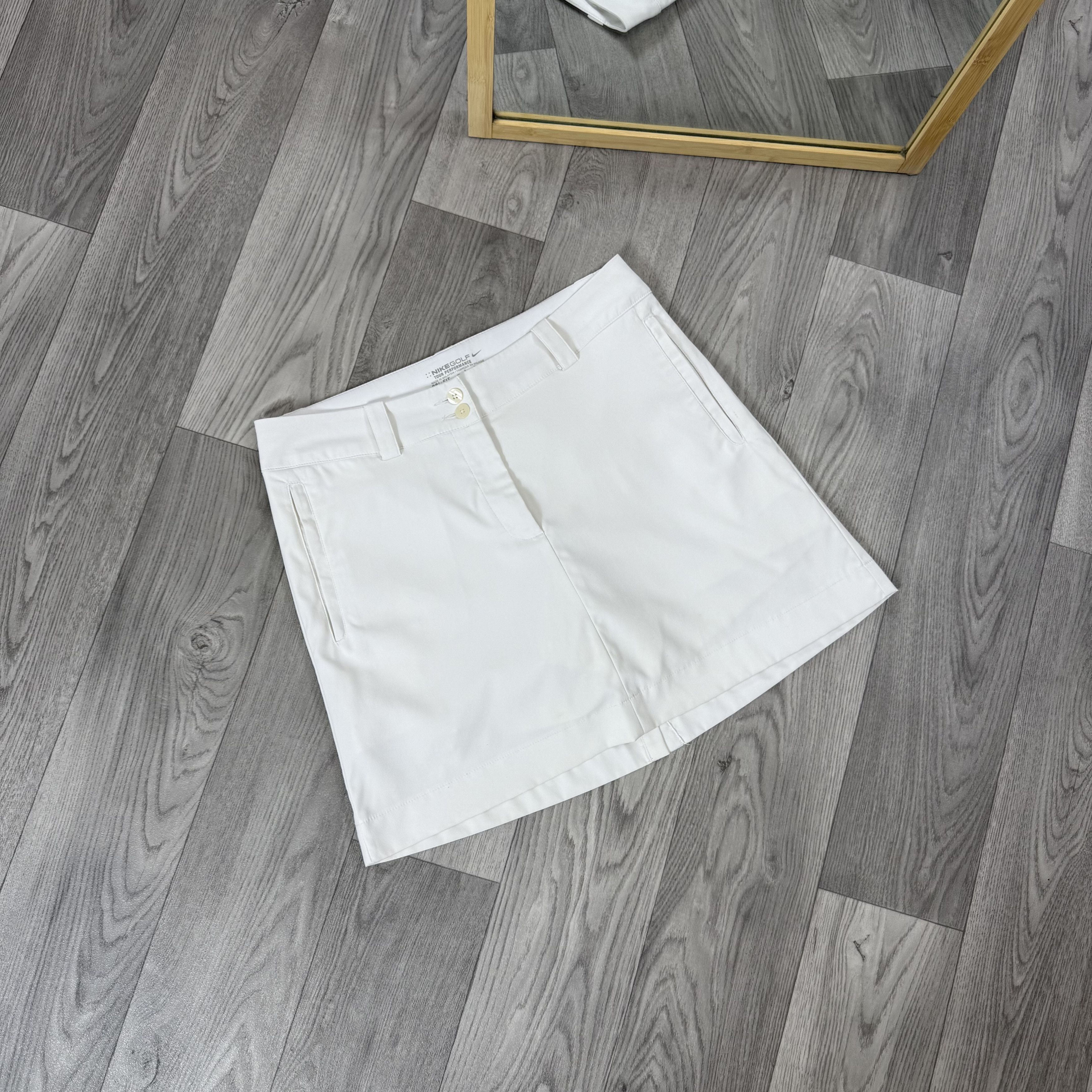 Nike Vintage Nike 90s White Tennis Golf Old Money Midi Skirt Size 28" / US 6 / IT 42 - 3 Thumbnail