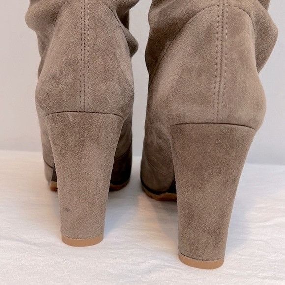Stuart Weitzman Stuart Weitzman Over The Knee Suede Boots Size US 10.5 / IT 40.5 - 8 Thumbnail