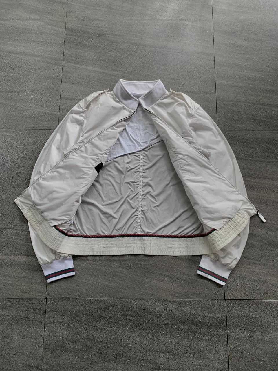 Gucci FREE TAX! 2000s Nylon Bomber Jacket by Tom Ford Size US M / EU 48-50 / 2 - 4 Thumbnail