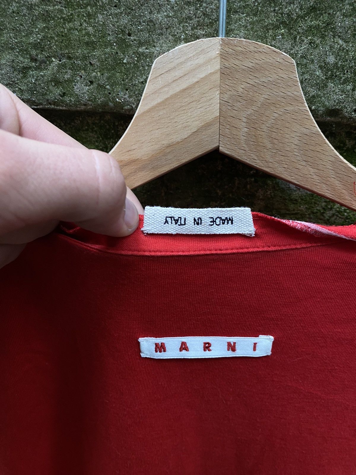 Marni Marni Embroidered Logo Longsleeve Size US XL / EU 56 / 4 - 4 Thumbnail