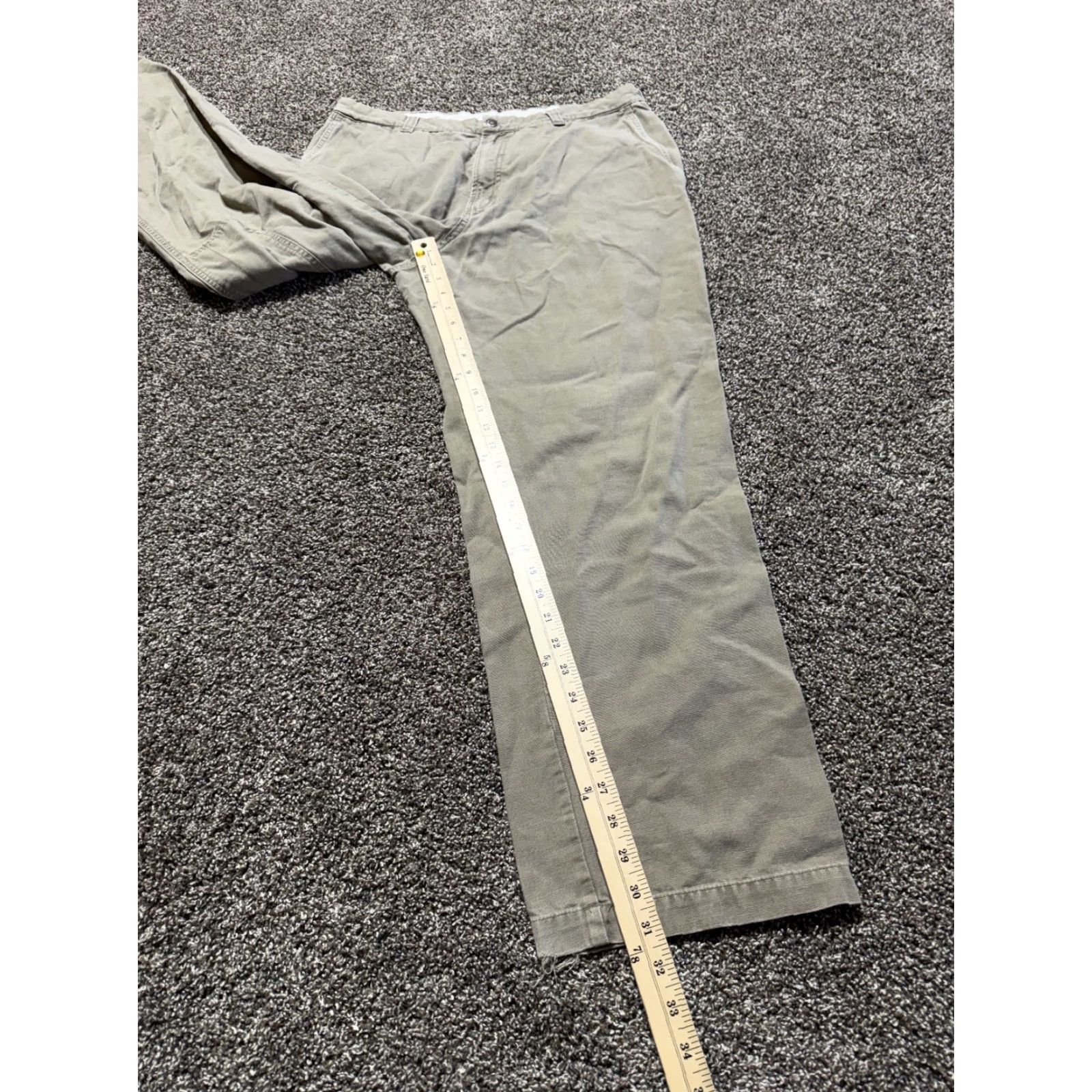 Vintage VINTAGE Columbia Mens Pants Size 36 Tan Dress Casual 36X32 Side Zip Pocket Size US 36 / EU 52 - 7 Thumbnail