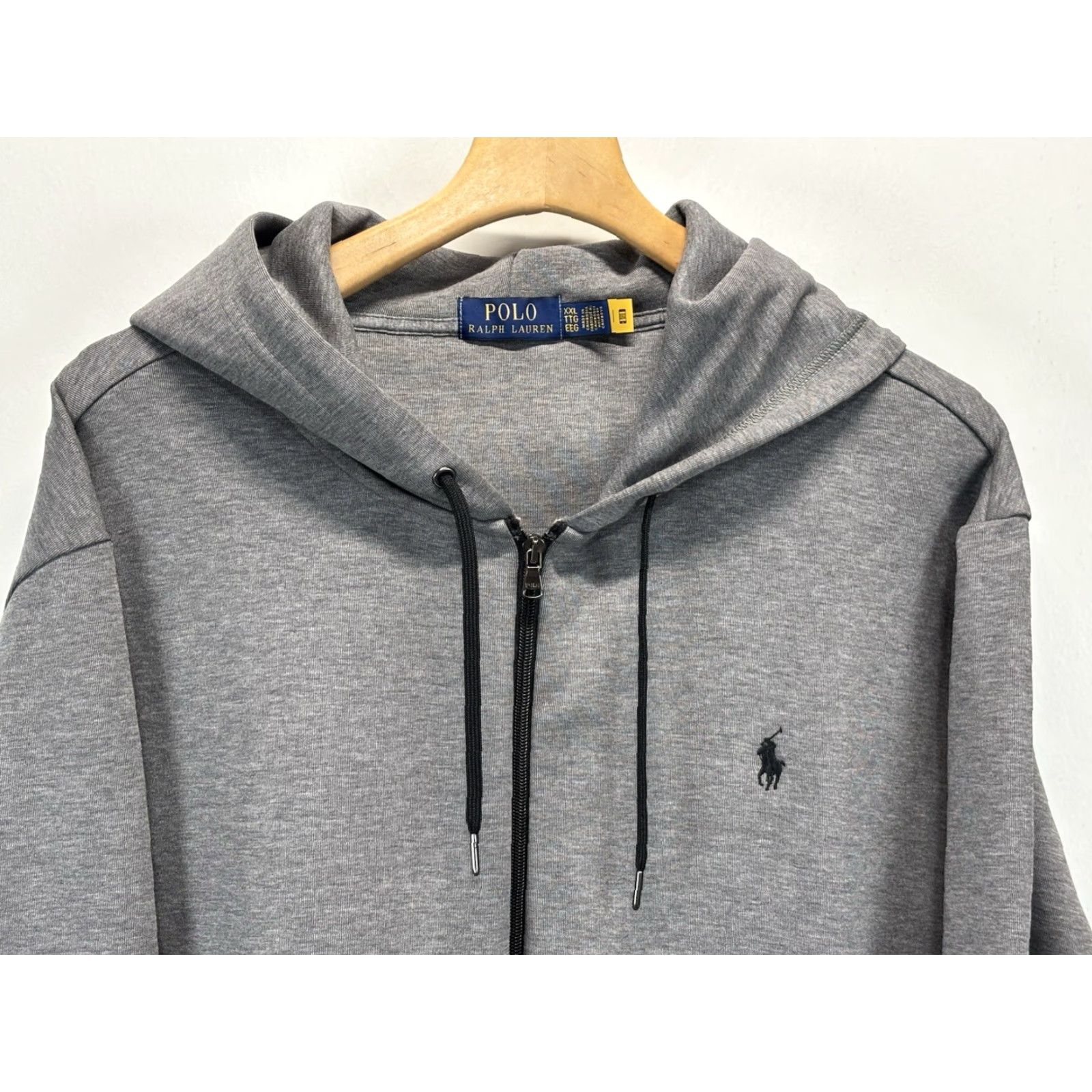 Polo Ralph Lauren Polo Ralph Lauren Full Zip Hoodie 2XL Mens Gray Hooded Logo Size US XXL / EU 58 / 5 - 2 Thumbnail