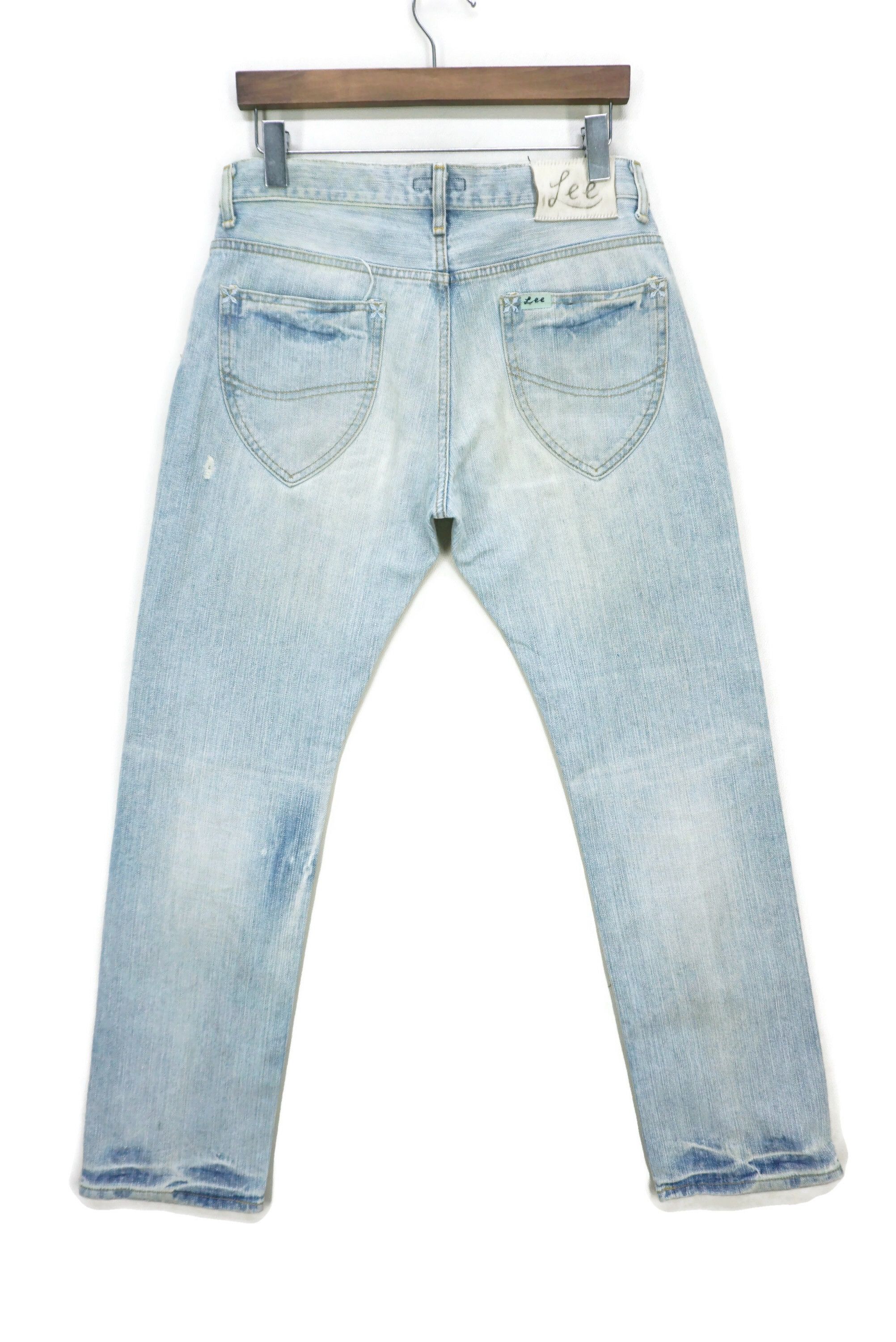 Lee Lee X Alcali Japan Size 29 fit W31xL31 Linen Blend Denim Size US 29 - 2 Thumbnail