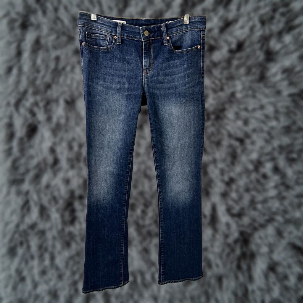 Gap Gap 1969 Sexy Bootcut Jeans Womens 29x34 Medium Wash Blue Stretch Denim Size 29" - 1 Thumbnail