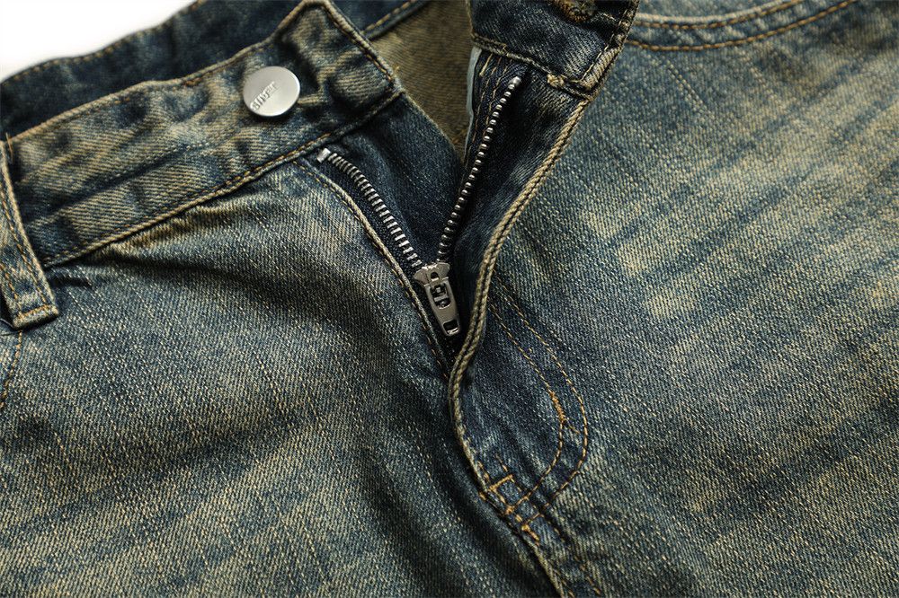 Japanese Brand × Jean Punk washed distressed vintage men's bootcut jeans Size US 32 / EU 48 - 3 Thumbnail