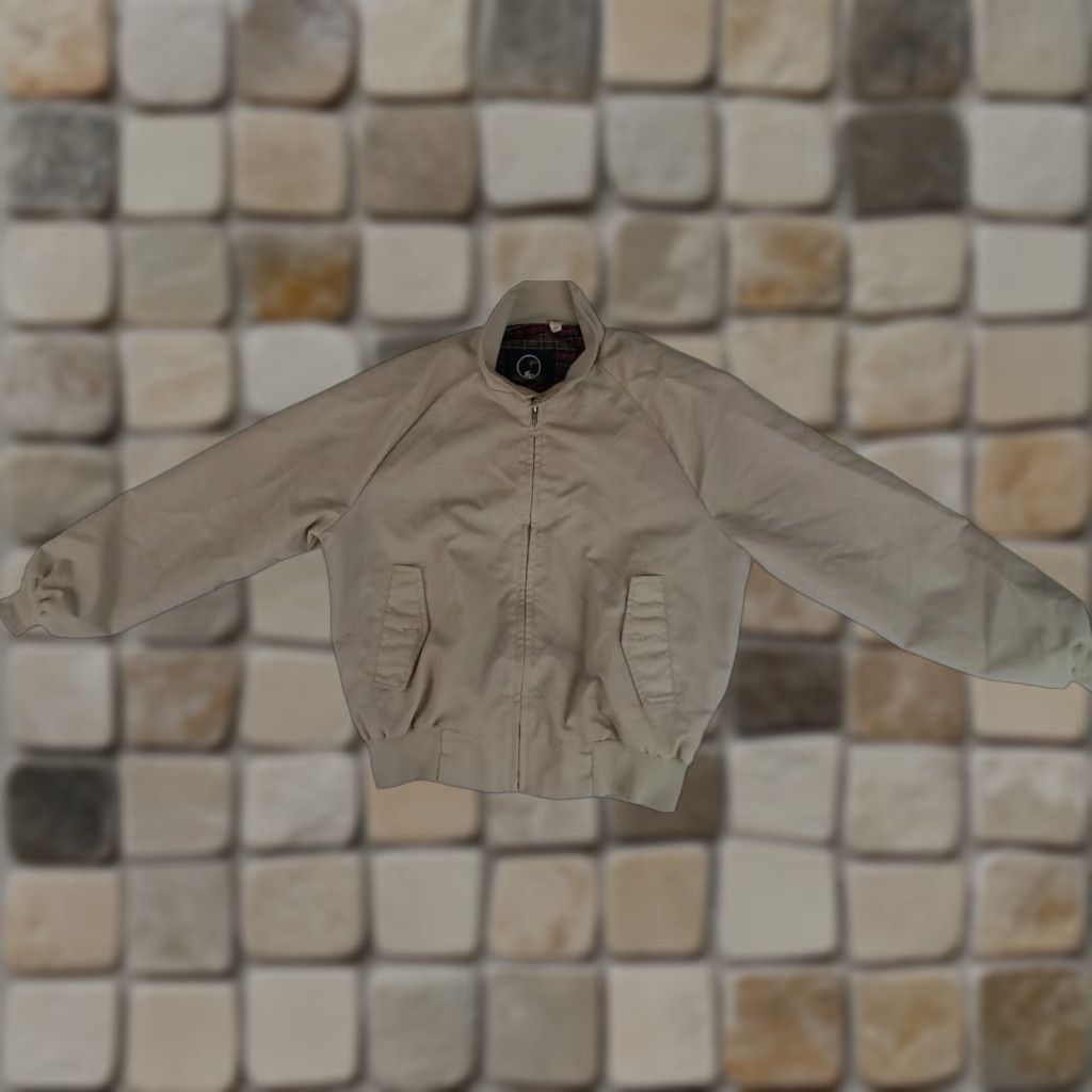 Vintage VINTAGE Ozark Trail Insulated Full Zip Jacket Plaid Beige Cotton Tan USA Made Bomber Jacket Men L Regular Width 90s Hiking Size US L / EU 52-54 / 3 - 1 Thumbnail