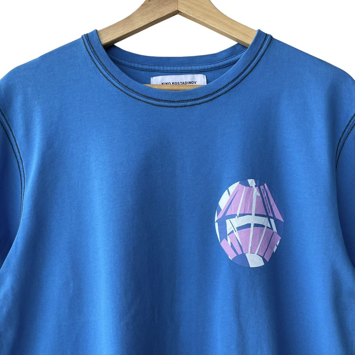 Kiko Kostadinov Kiko Kostadinov London 00082020 Tulcea 189/965 SS20 Logo Tee Size US M / EU 48-50 / 2 - 3 Thumbnail