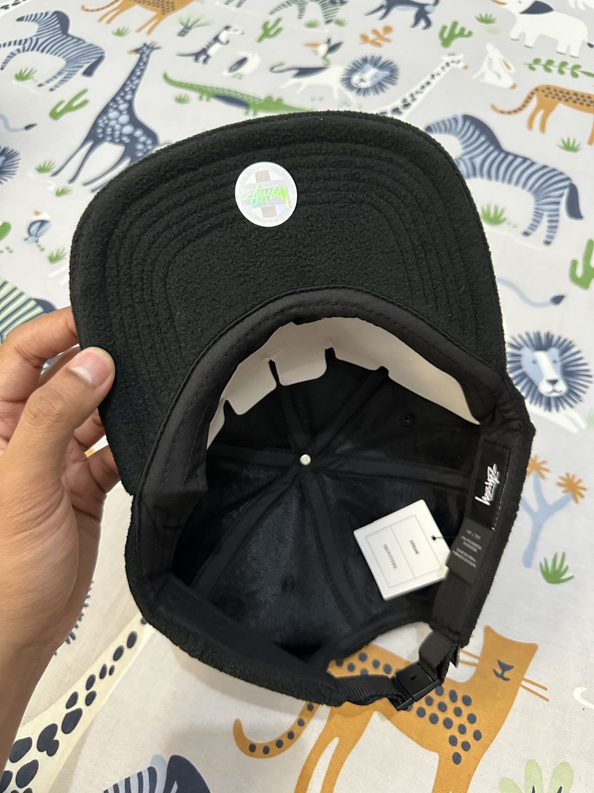 Stussy Stussy Polar Fleece strapback cap Size ONE SIZE - 6 Thumbnail
