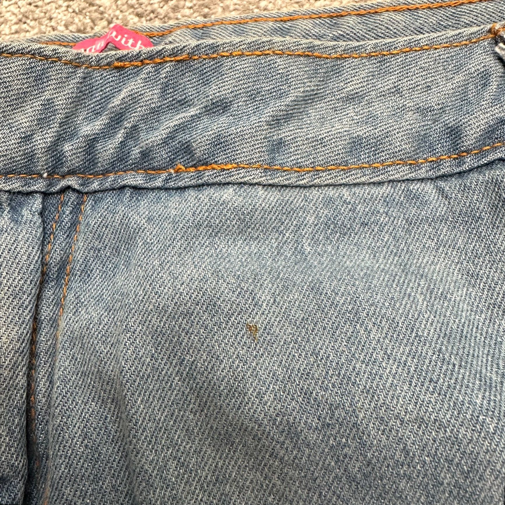 Vintage Woman Within Jeans Womens 18W Blue Denim Cotton Straight Casual Natural NWD Size 40" / US 18 - 7 Thumbnail