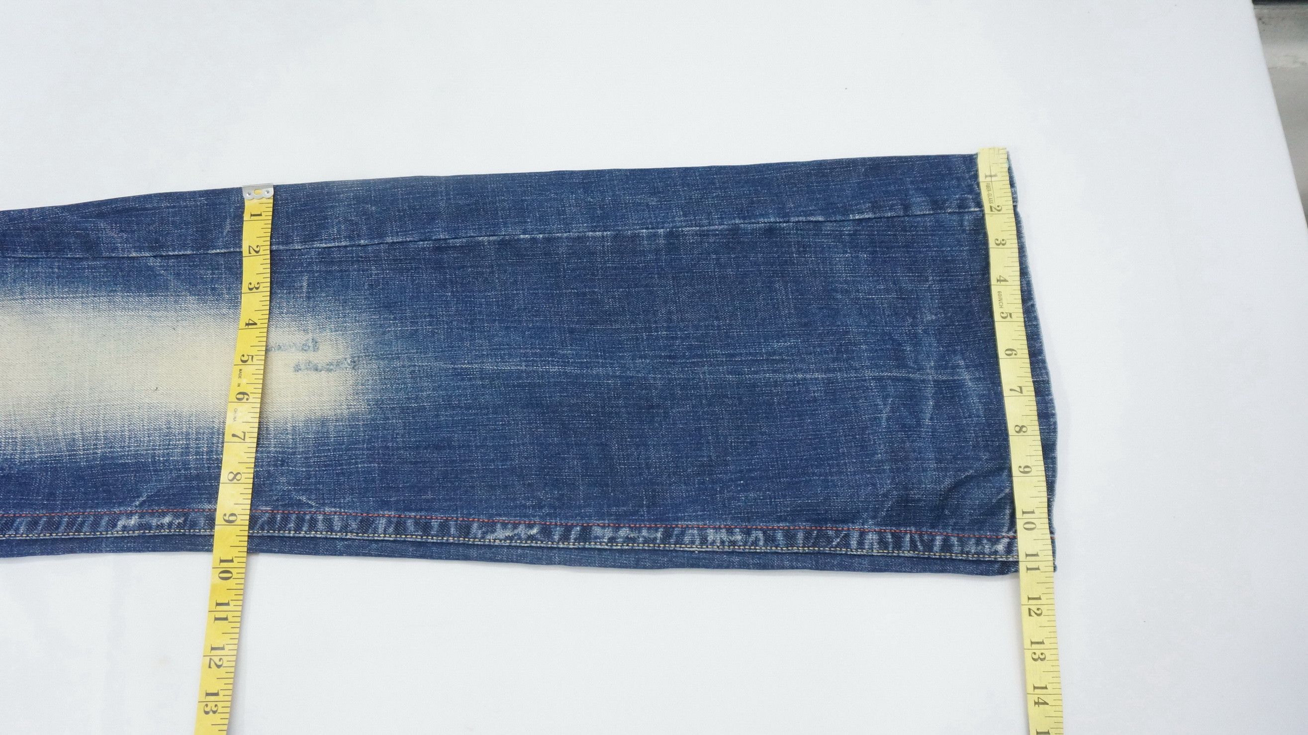 Japanese Brand 🔥 RED PEPPER Gold Label Lowrise Flared Jeans Size US 27 - 14 Thumbnail