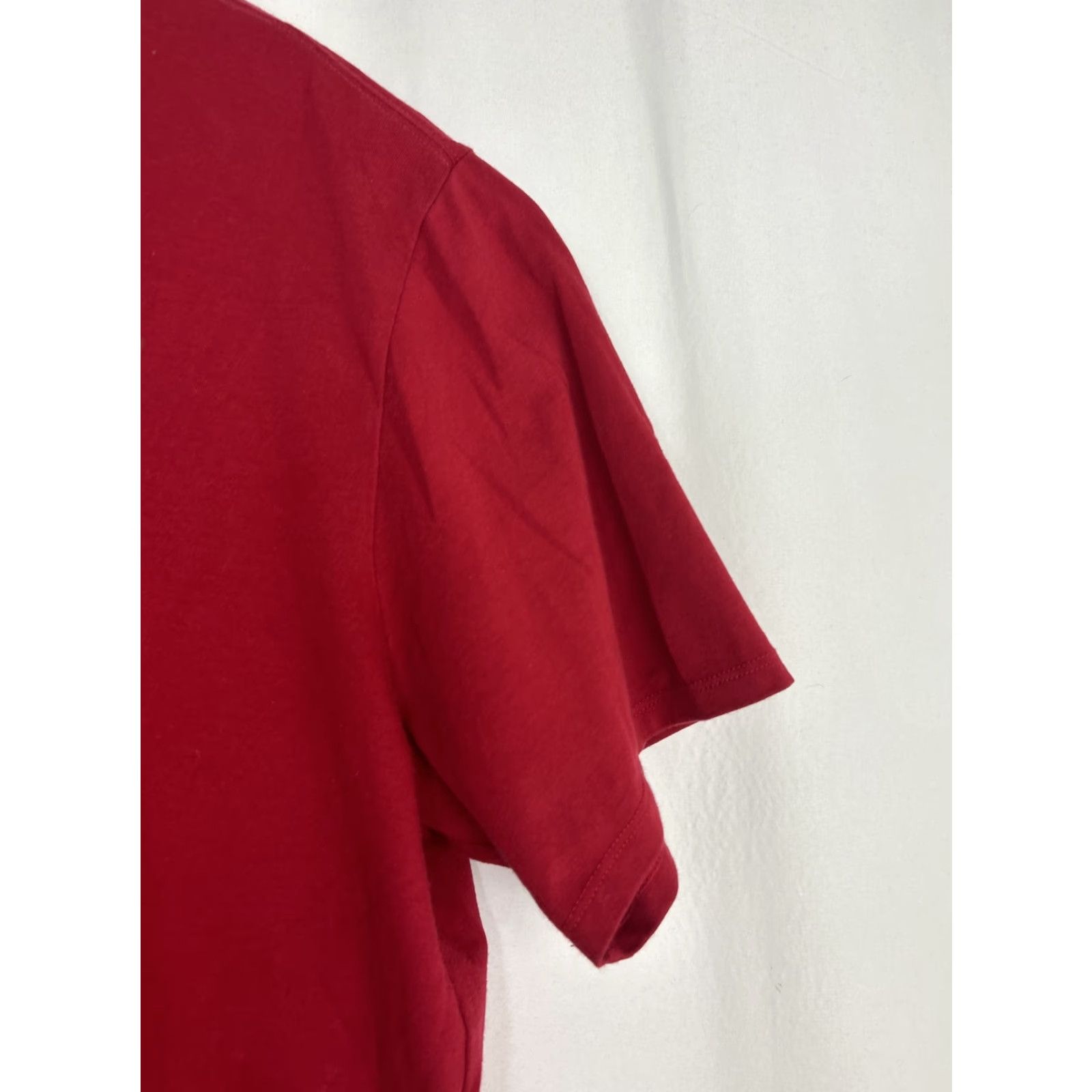 Nike VINTAGE NIKE AIR JORDAN 31 MODERN WING RETRO GYM RED SHIRT XXL GYM RED BLACK BRED T-Shirt Mens Graphic Tee Jordan 80s 90s Size US XXL / EU 58 / 5 - 4 Thumbnail