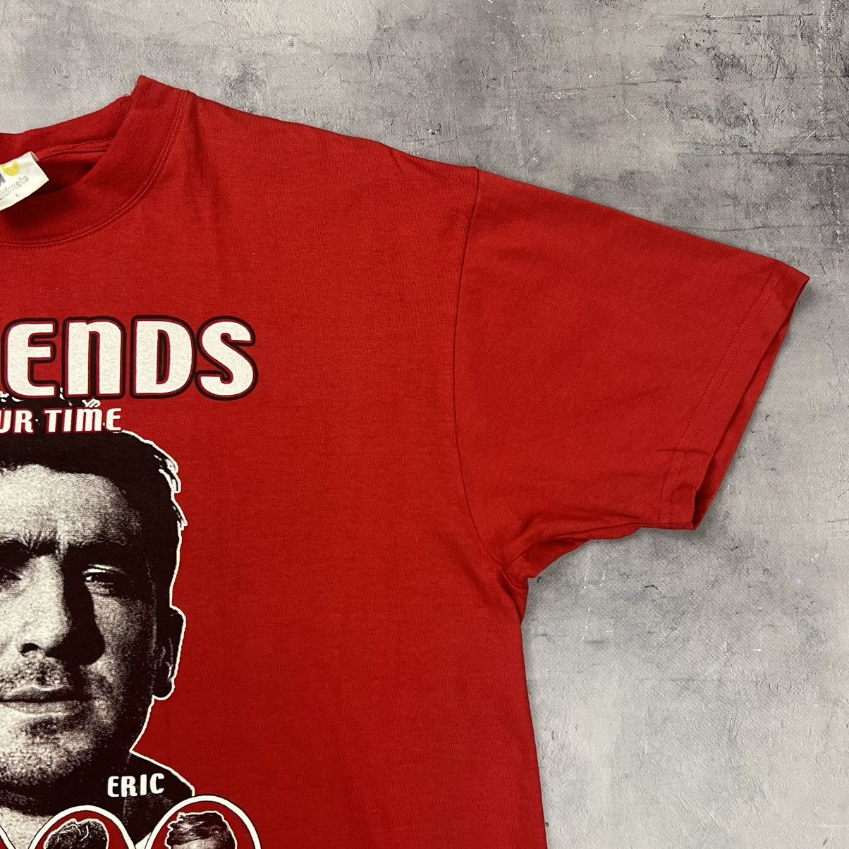 Other Rare! Eric Cantona Legends In Our Time Ronaldo 7 Jersey 90s Size US L / EU 52-54 / 3 - 6 Thumbnail