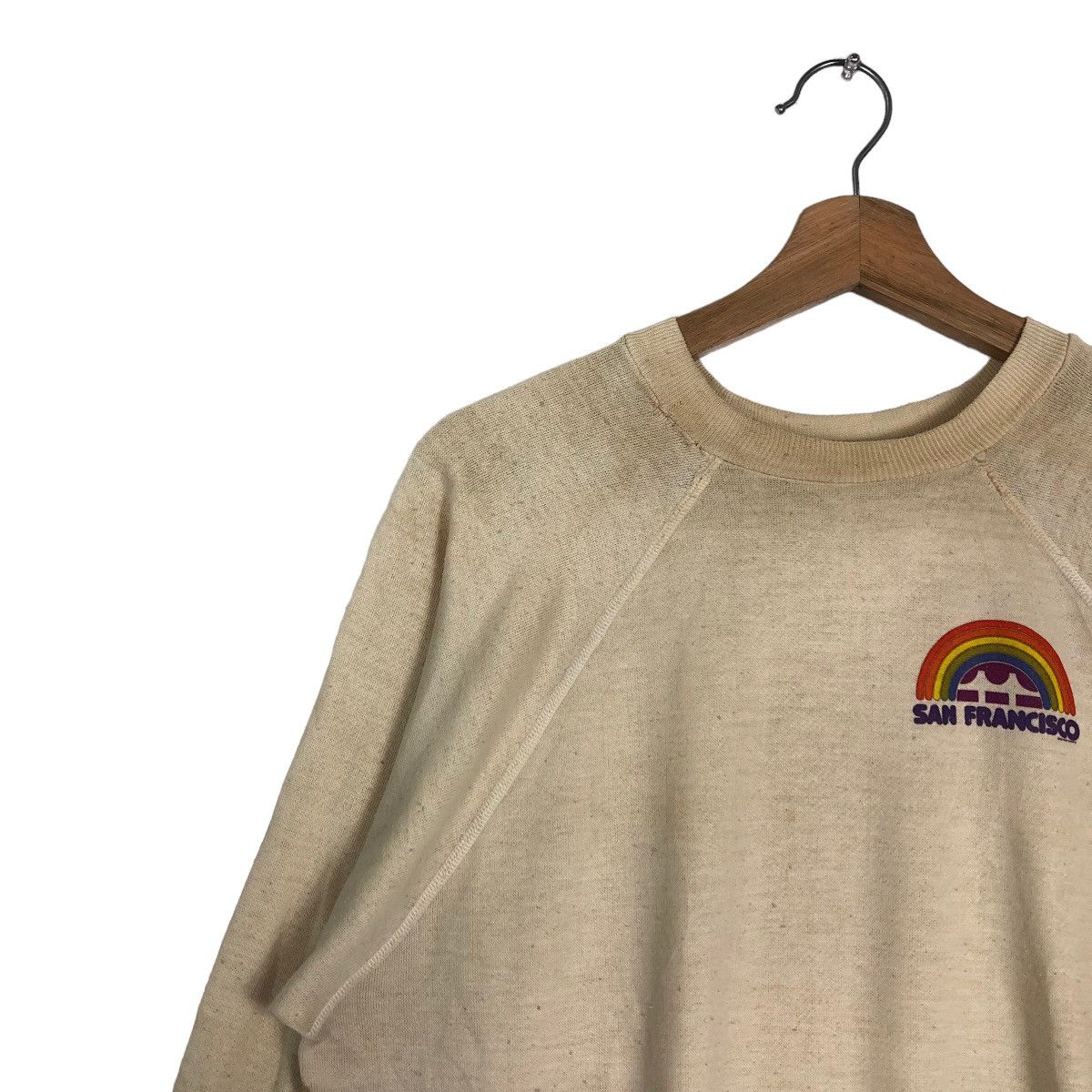 Japanese Brand 🔥90’s Vintage Sweatshirt Crewneck San Francisco Size US M / EU 48-50 / 2 - 7 Thumbnail