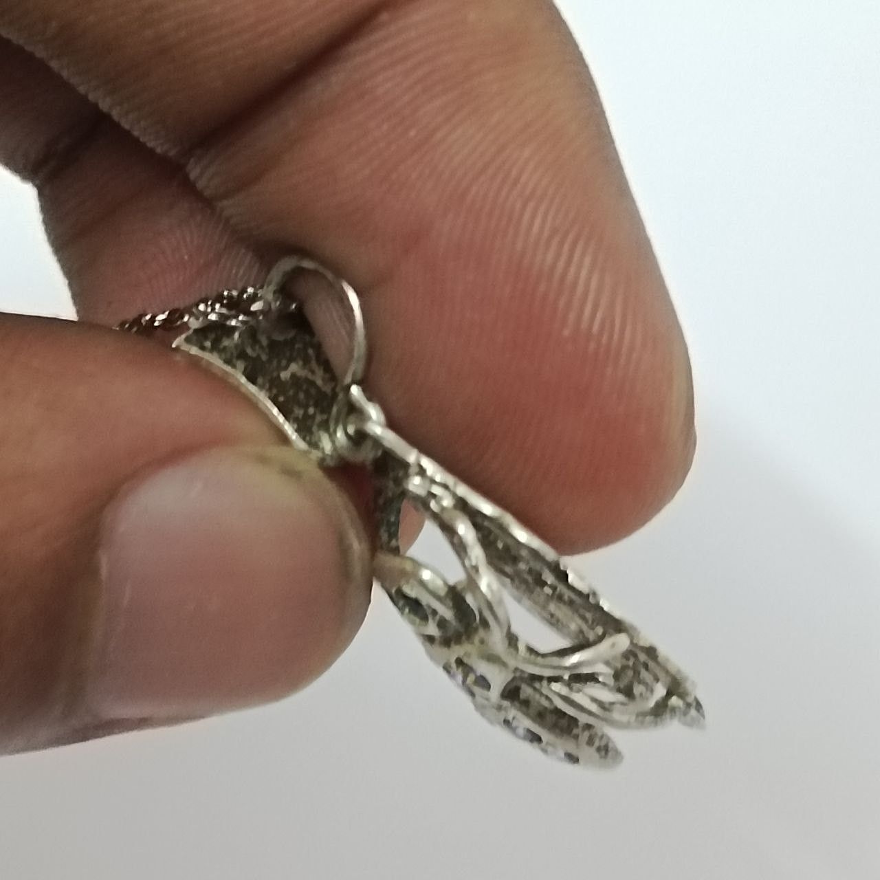 Other 925 silver scarab pendant with amethyst gems Size ONE SIZE - 4 Thumbnail