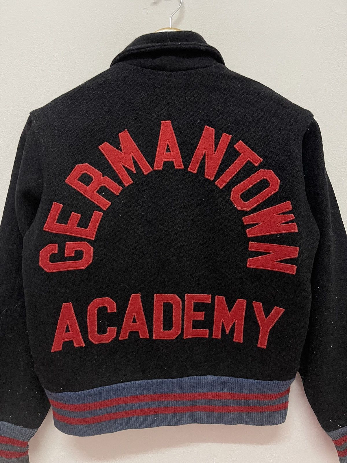 Delong × Vintage VINTAGE 70’s GERMANTOWN ACADEMY VARSITY WOOL Size US M / EU 48-50 / 2 - 3 Thumbnail